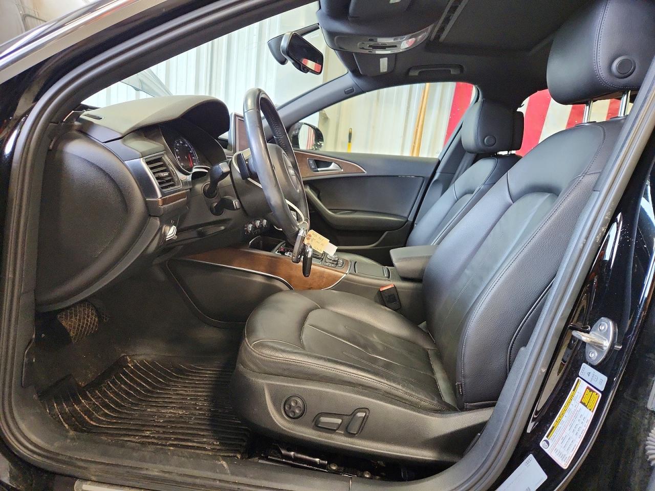 2015 Audi A6 Premium Plus Black vin: WAUGFAFC7FN011350