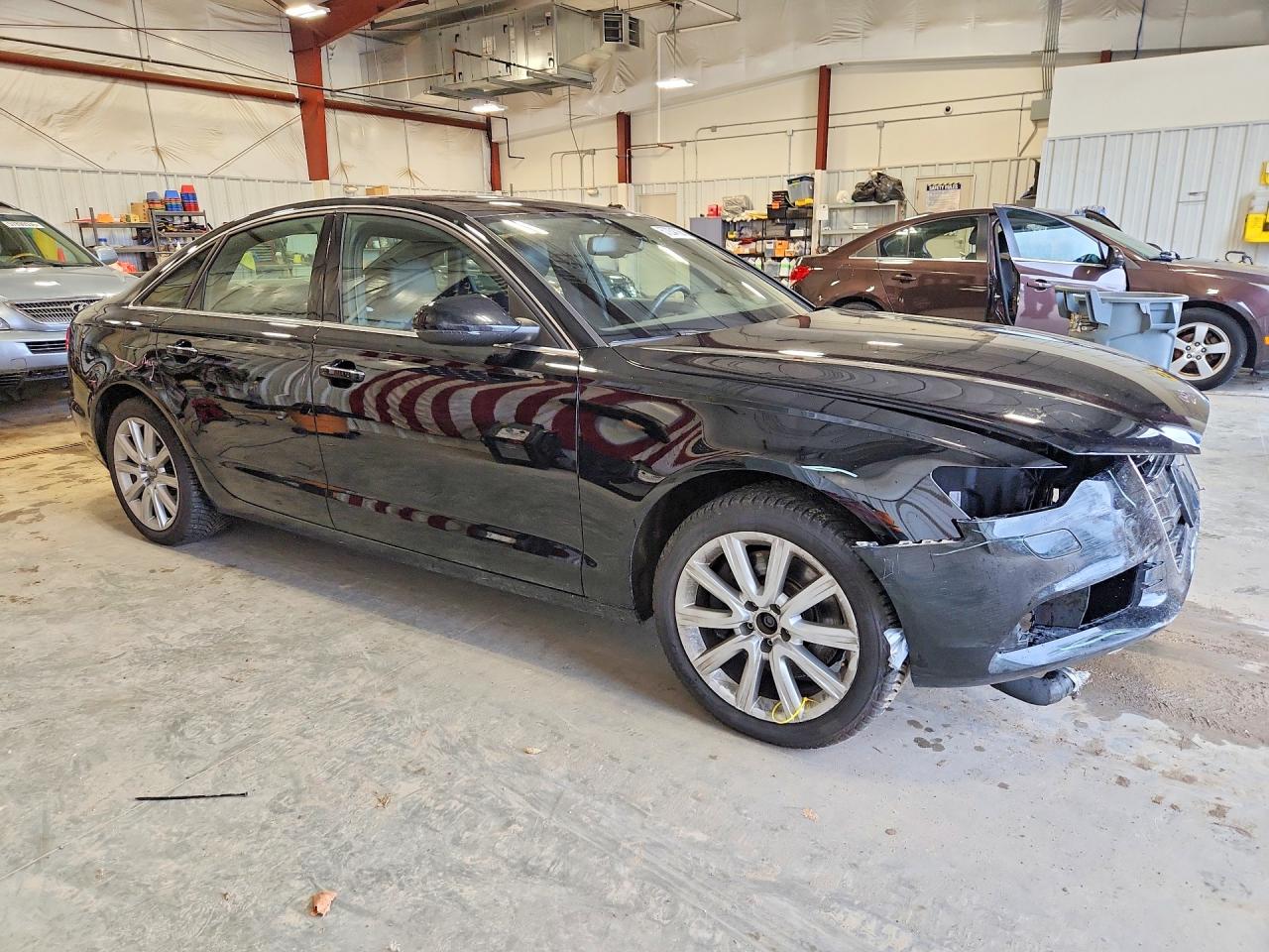 2015 Audi A6 Premium Plus Black vin: WAUGFAFC7FN011350