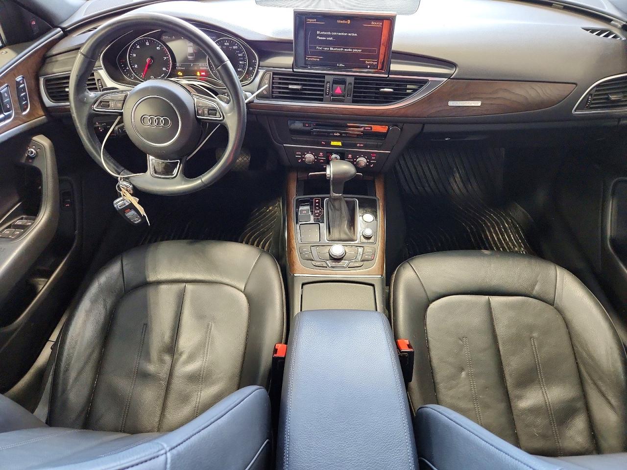 2015 Audi A6 Premium Plus Black vin: WAUGFAFC7FN011350