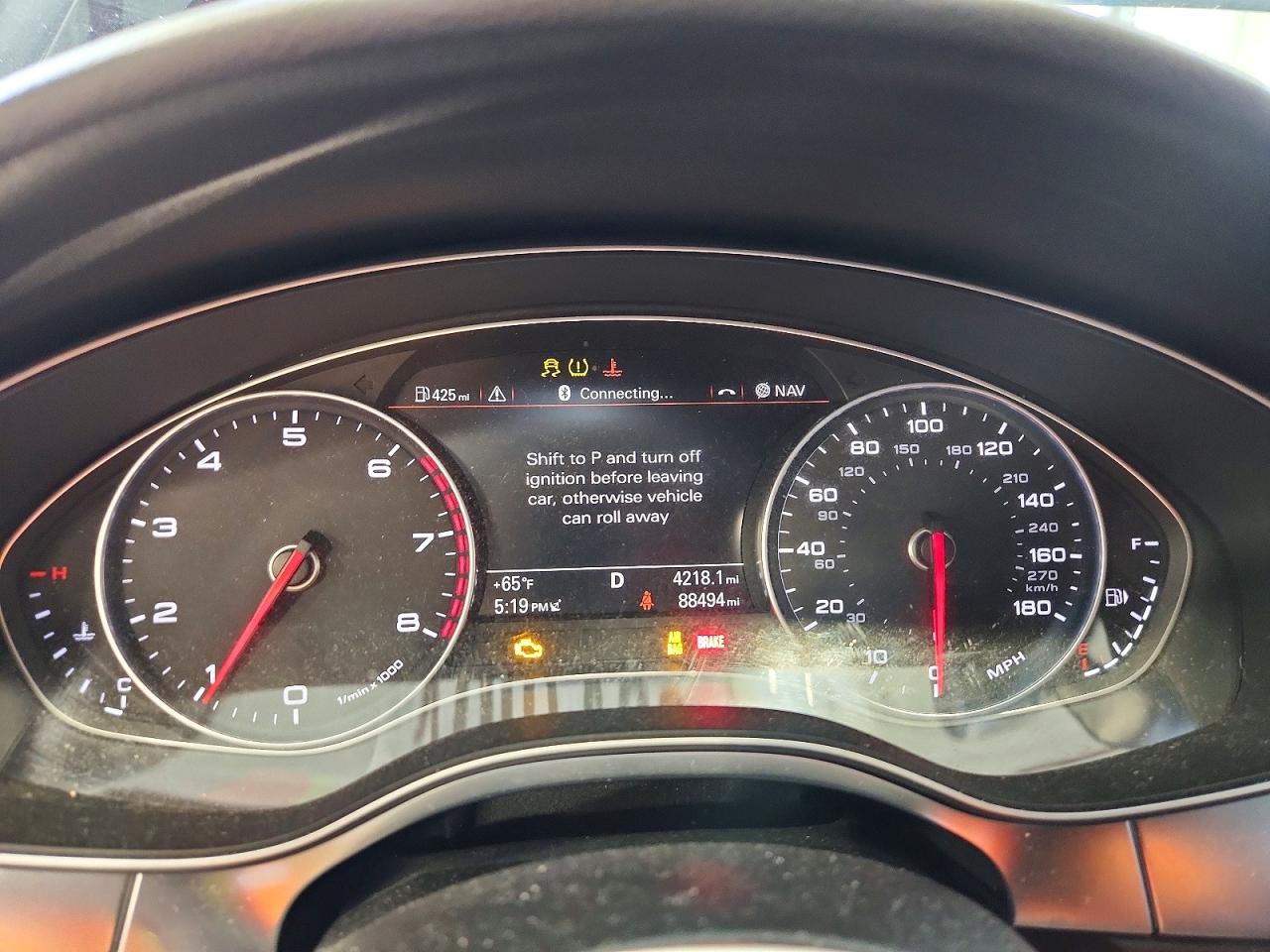 2015 Audi A6 Premium Plus Black vin: WAUGFAFC7FN011350