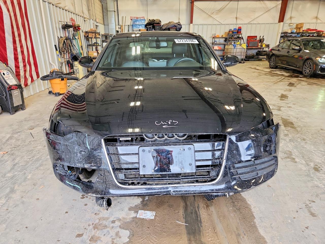 2015 Audi A6 Premium Plus Black vin: WAUGFAFC7FN011350