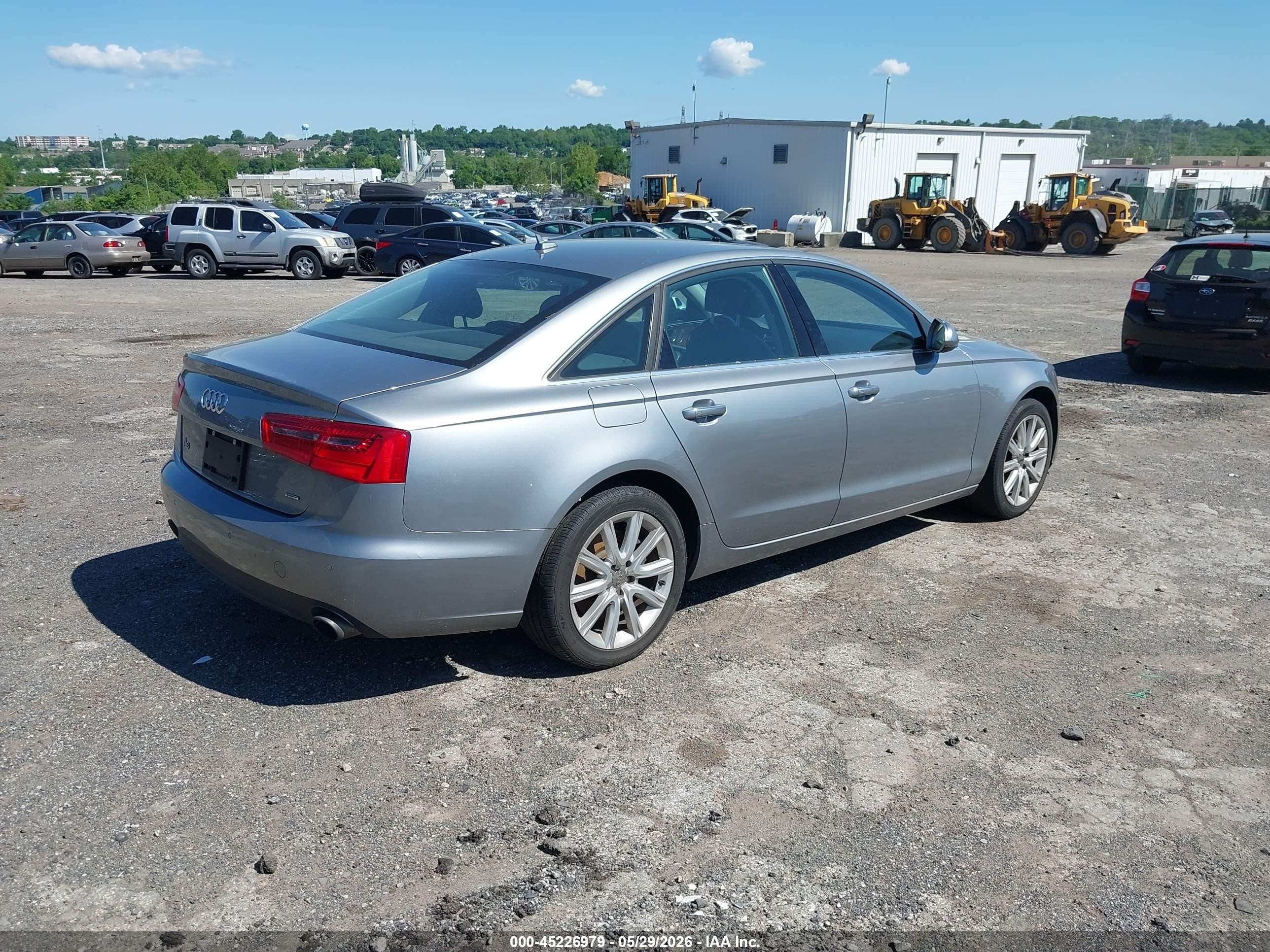 2015 Audi A6 2.0t Premium Silver vin: WAUGFAFC7FN011798