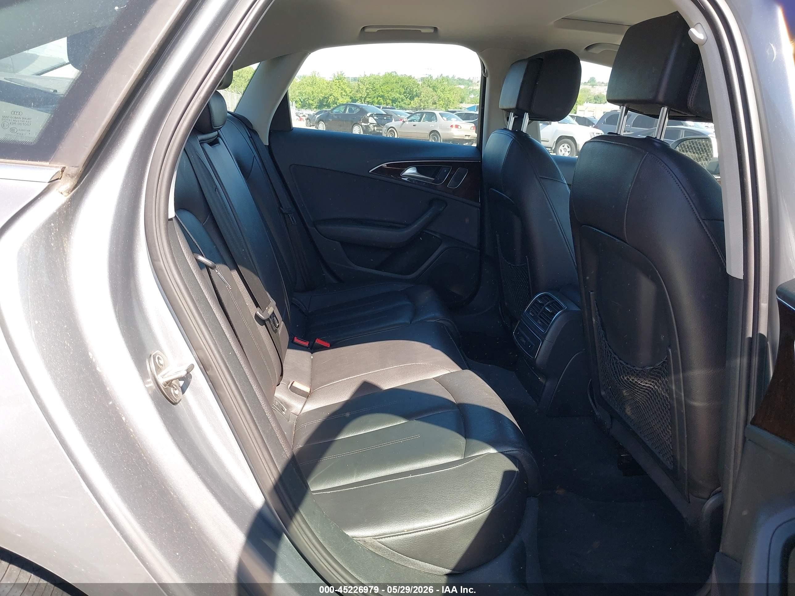 2015 Audi A6 2.0t Premium Silver vin: WAUGFAFC7FN011798
