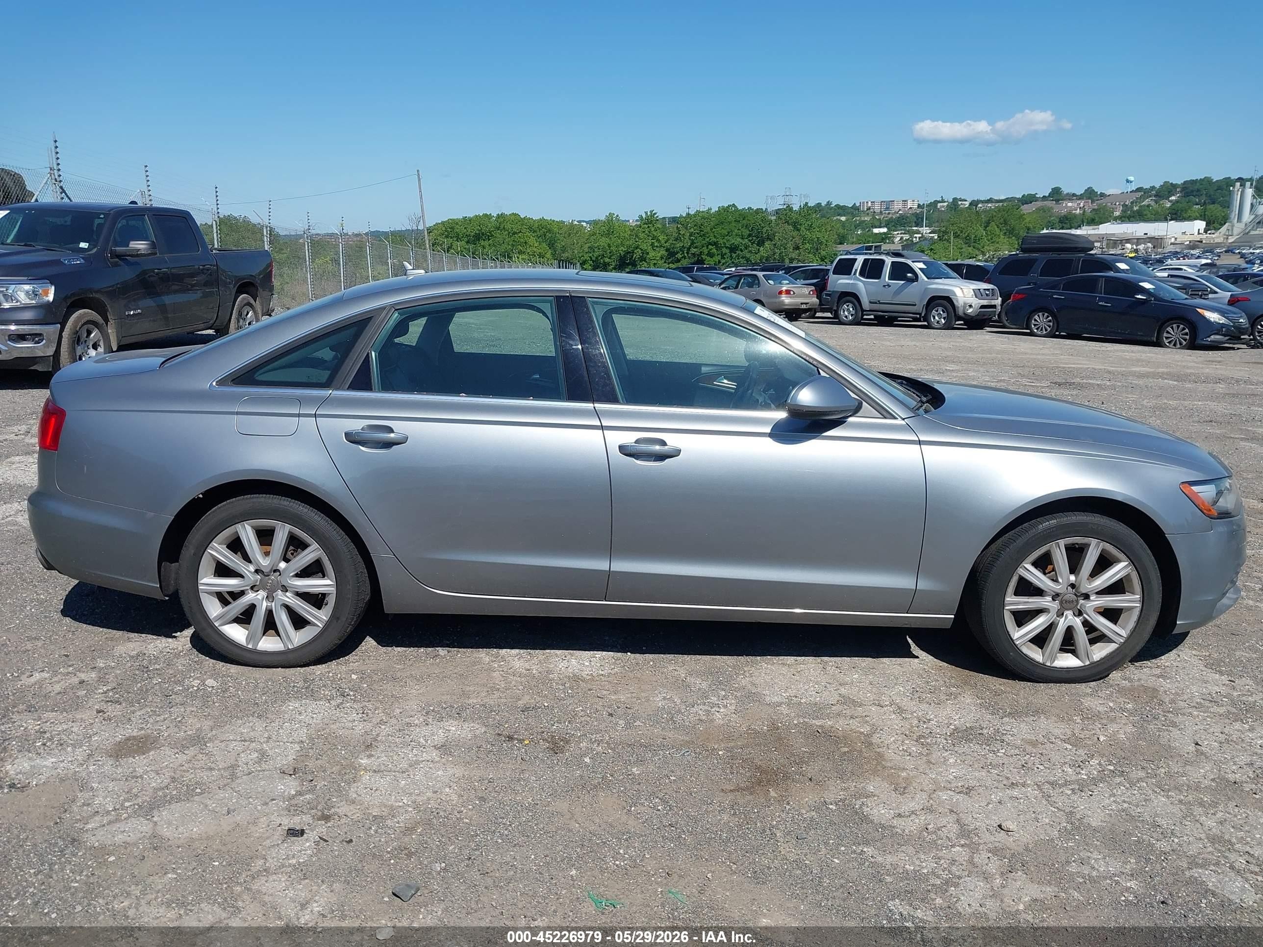 2015 Audi A6 2.0t Premium Silver vin: WAUGFAFC7FN011798