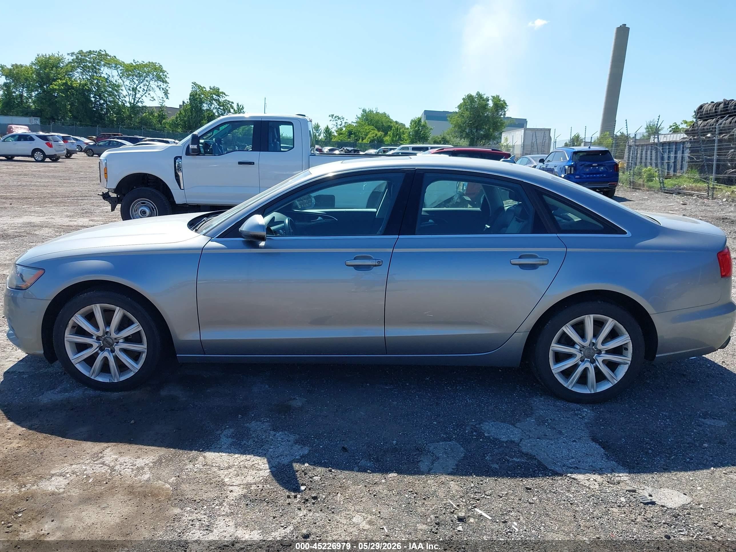 2015 Audi A6 2.0t Premium Silver vin: WAUGFAFC7FN011798