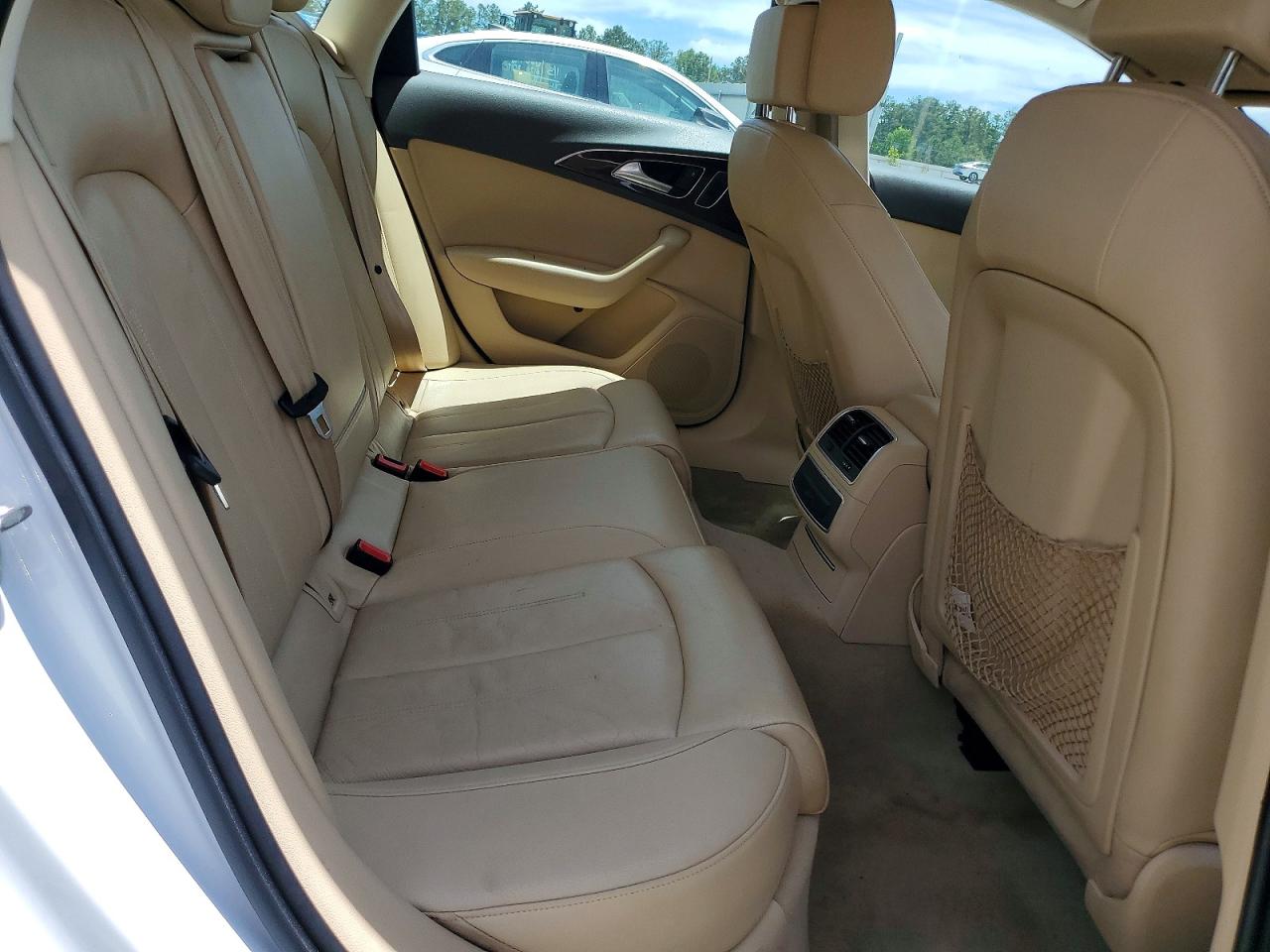 2015 Audi A6 Premium Plus White vin: WAUGFAFC7FN026379