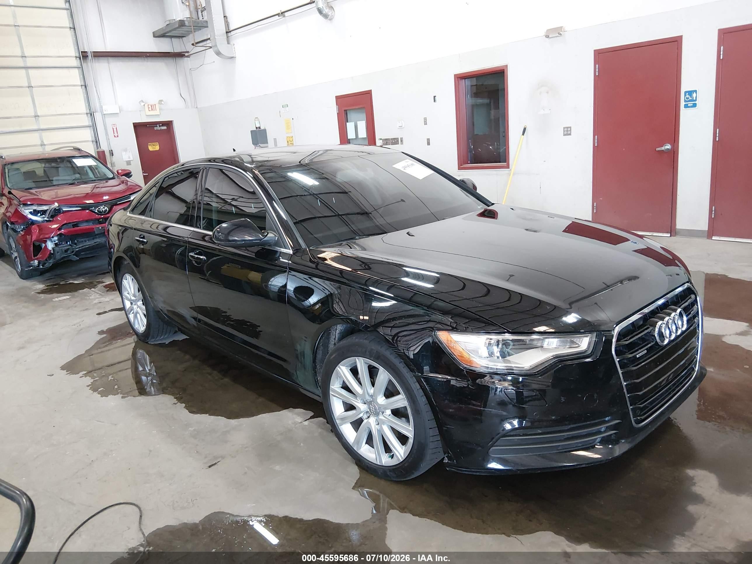 2013 Audi A6 2.0t Premium Black vin: WAUGFAFC8DN117903