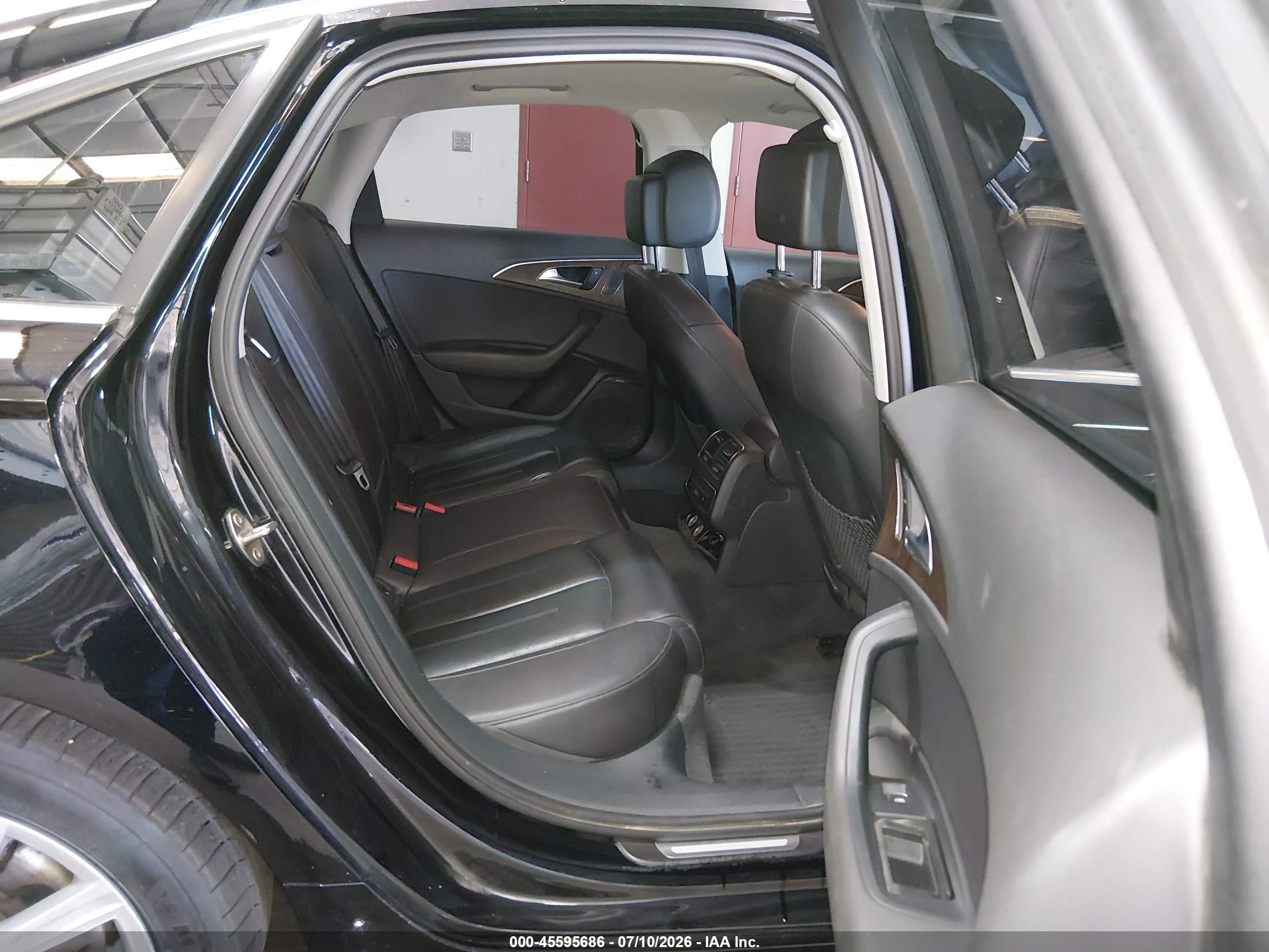 2013 Audi A6 2.0t Premium Black vin: WAUGFAFC8DN117903