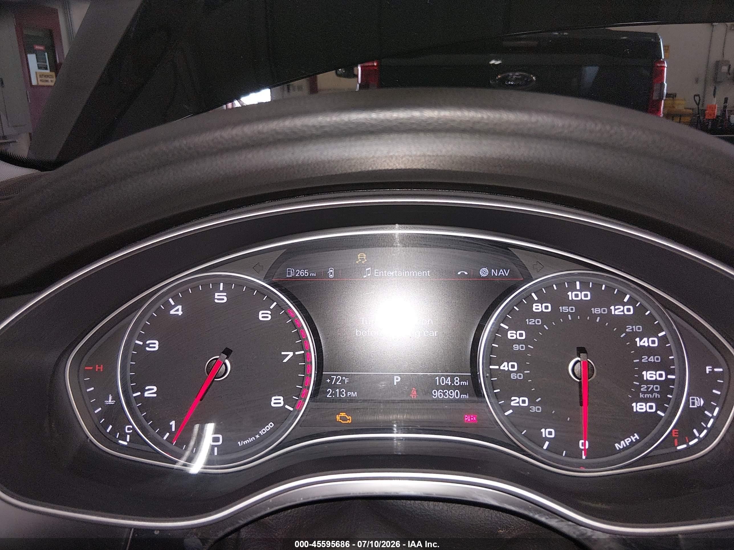 2013 Audi A6 2.0t Premium Black vin: WAUGFAFC8DN117903