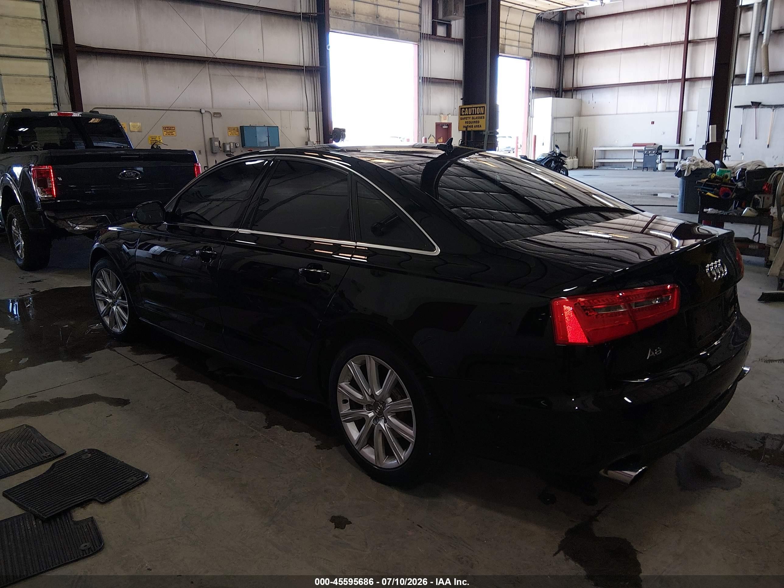 2013 Audi A6 2.0t Premium Black vin: WAUGFAFC8DN117903