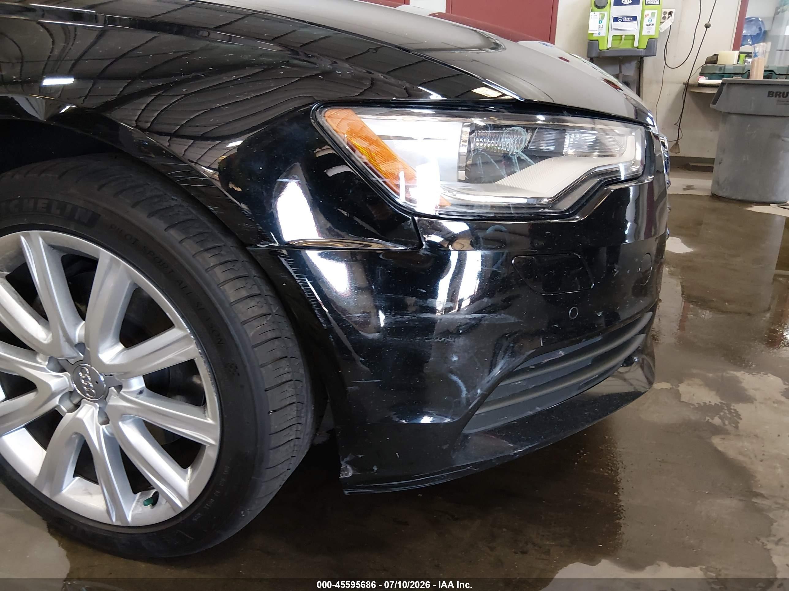 2013 Audi A6 2.0t Premium Black vin: WAUGFAFC8DN117903