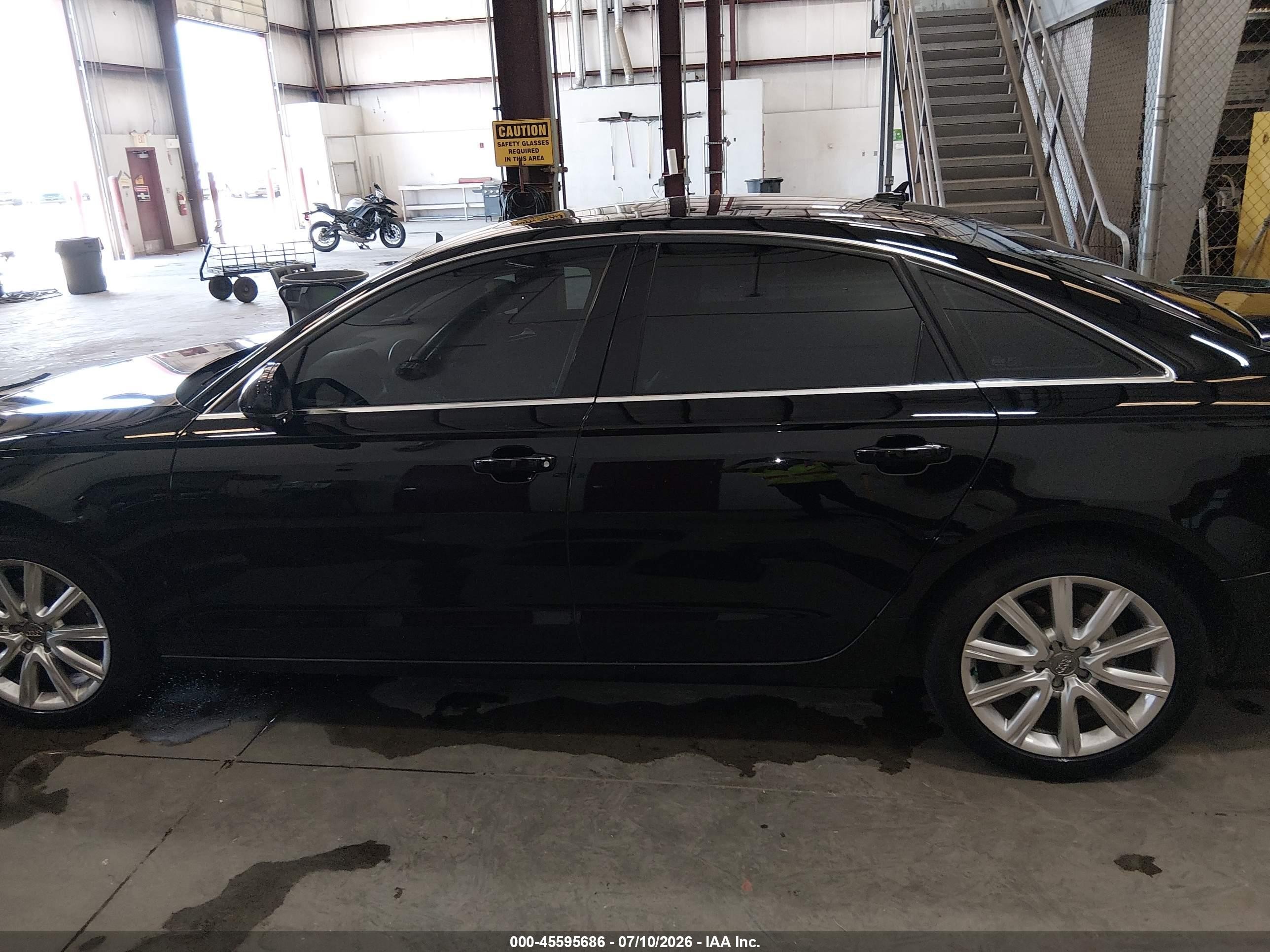 2013 Audi A6 2.0t Premium Black vin: WAUGFAFC8DN117903