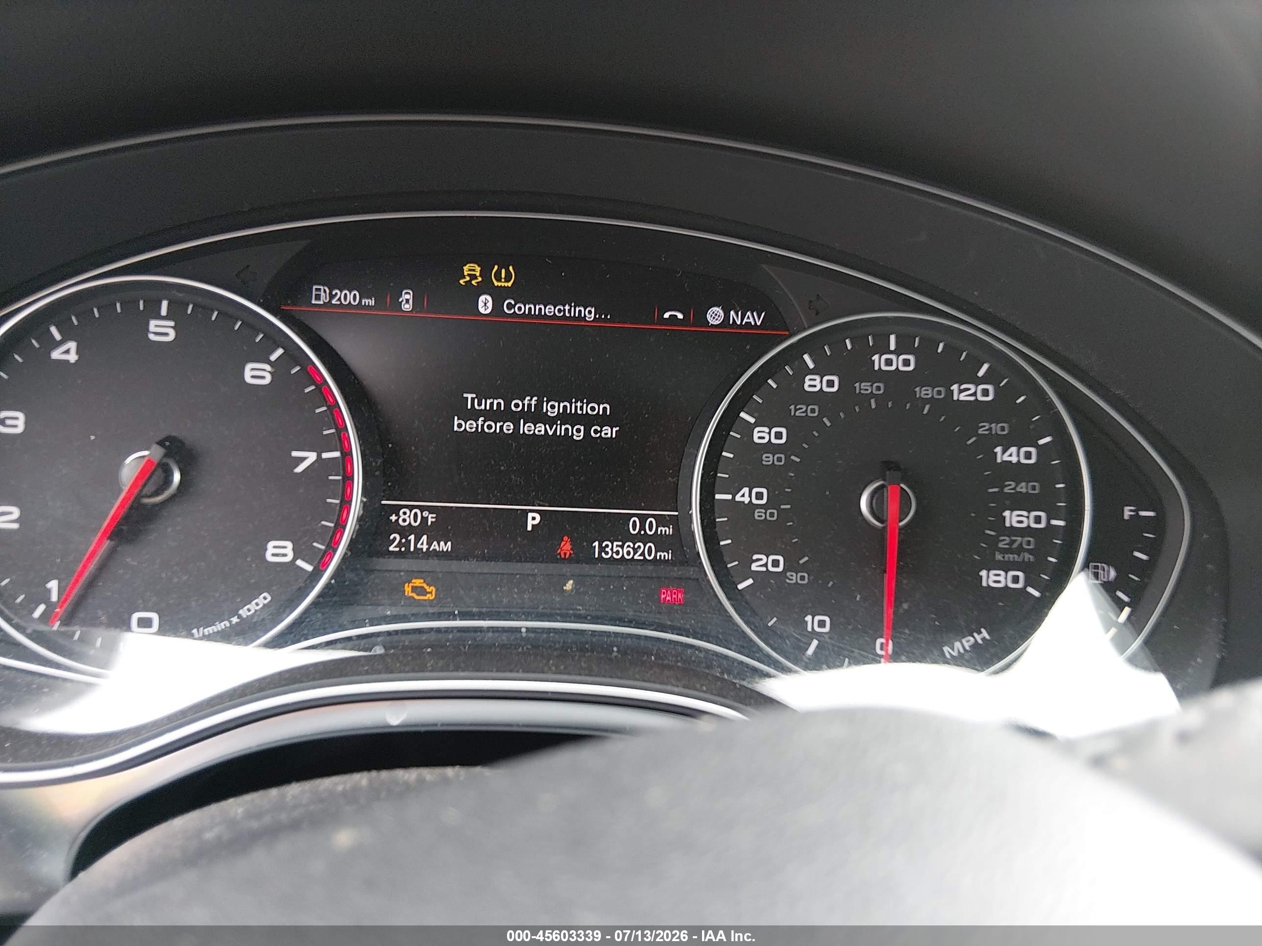 2014 Audi A6 2.0t Premium White vin: WAUGFAFC8EN009072