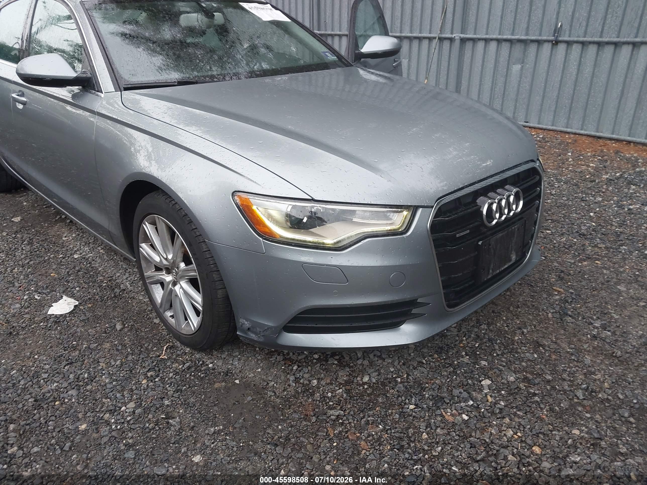 2014 Audi A6 2.0t Premium Gray vin: WAUGFAFC8EN042718
