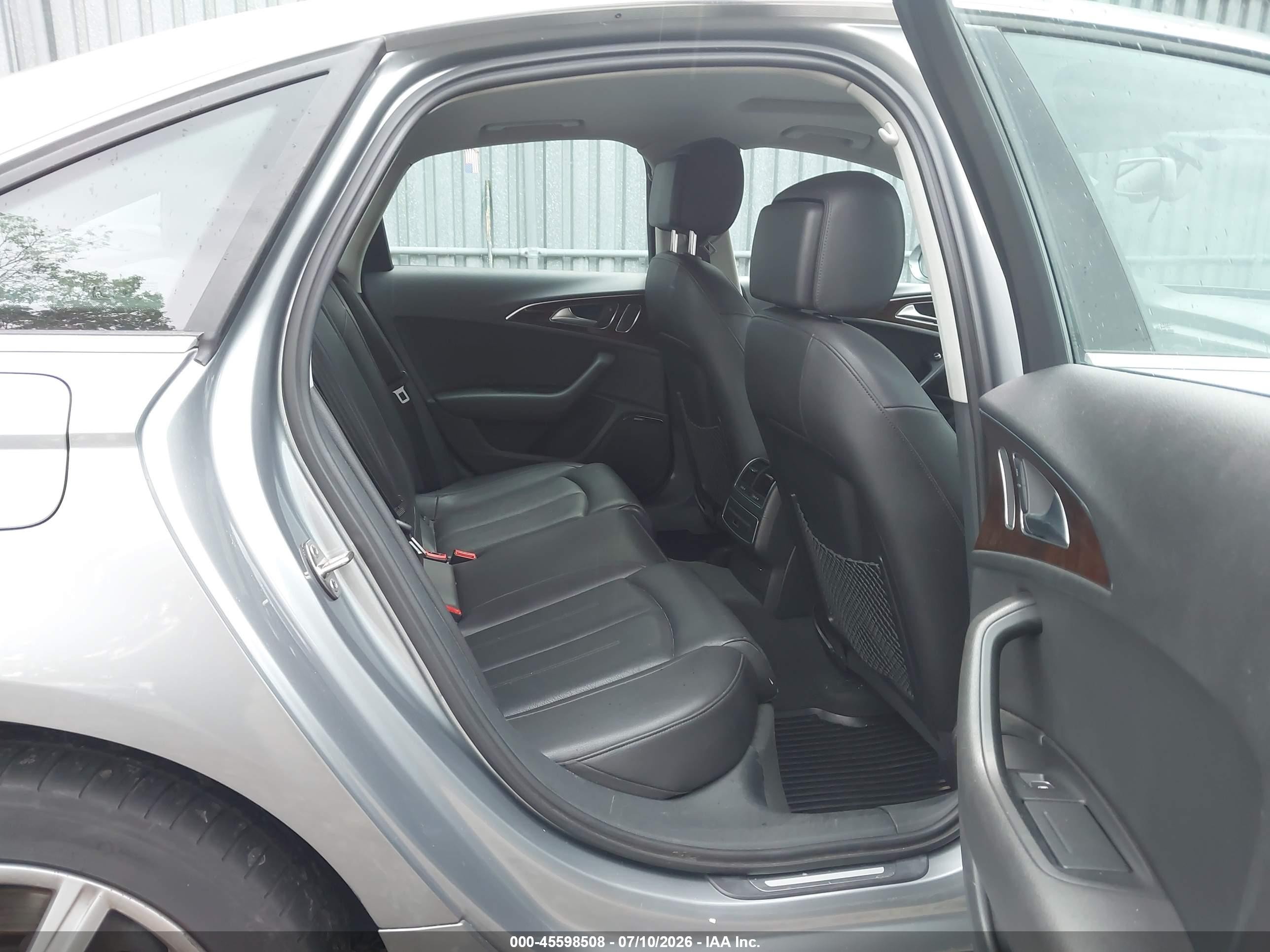 2014 Audi A6 2.0t Premium Gray vin: WAUGFAFC8EN042718