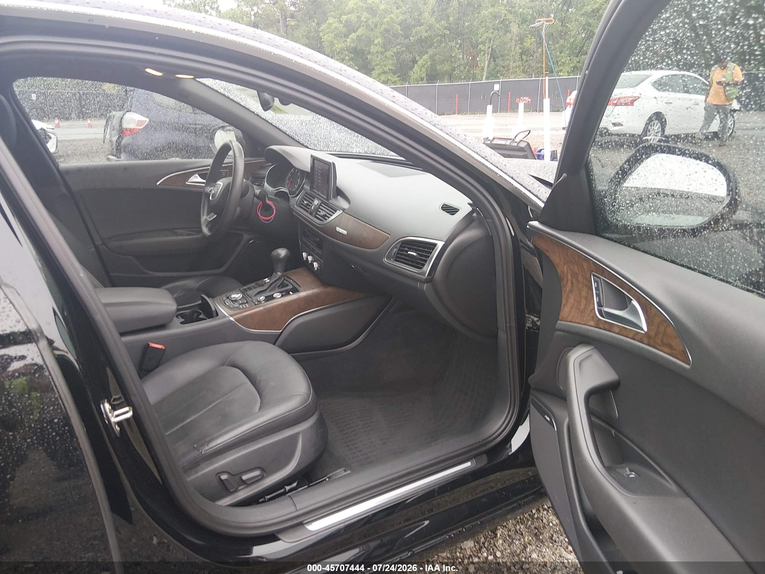 2014 Audi A6 2.0t Premium Black vin: WAUGFAFC8EN044615