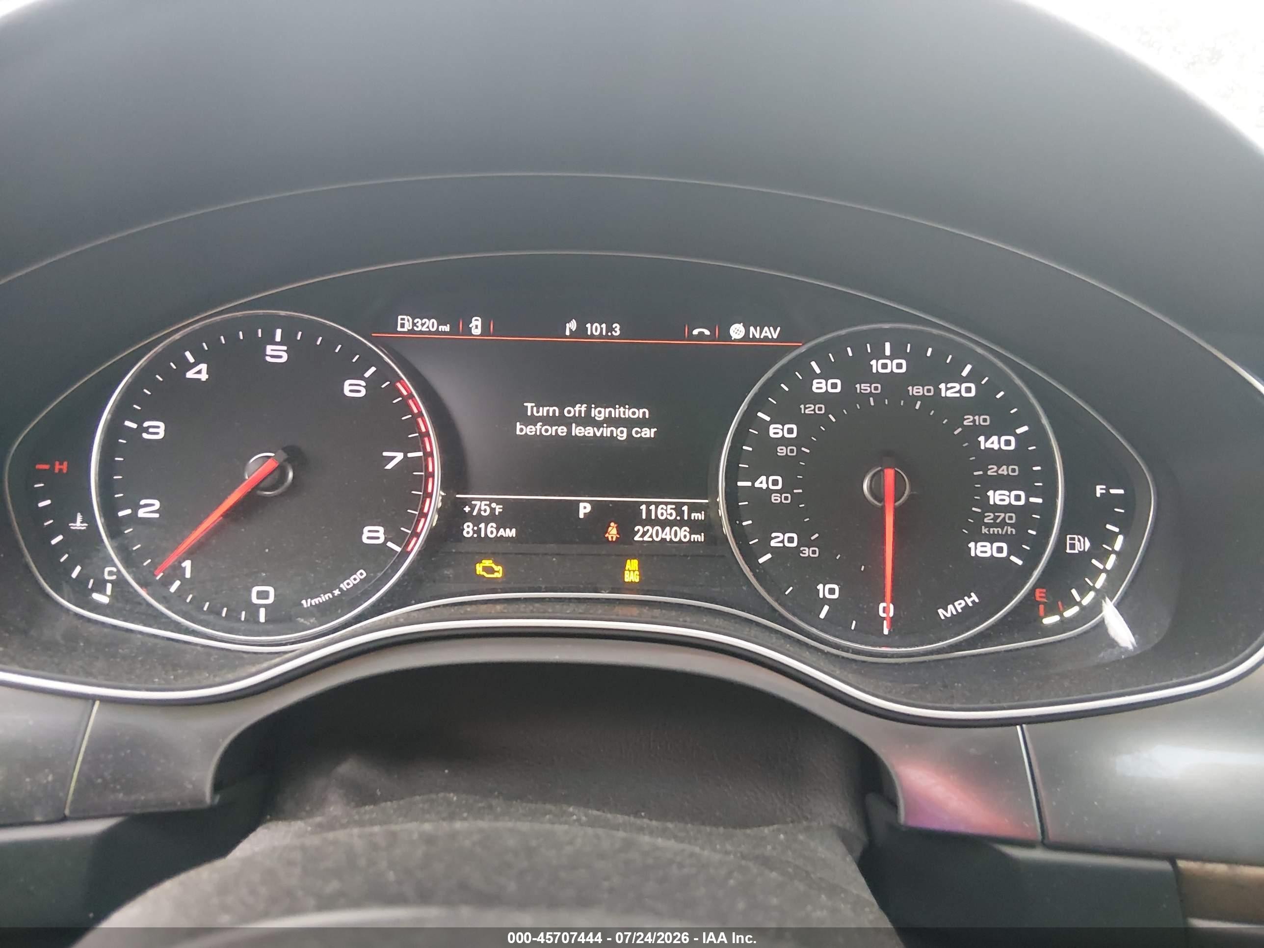 2014 Audi A6 2.0t Premium Black vin: WAUGFAFC8EN044615