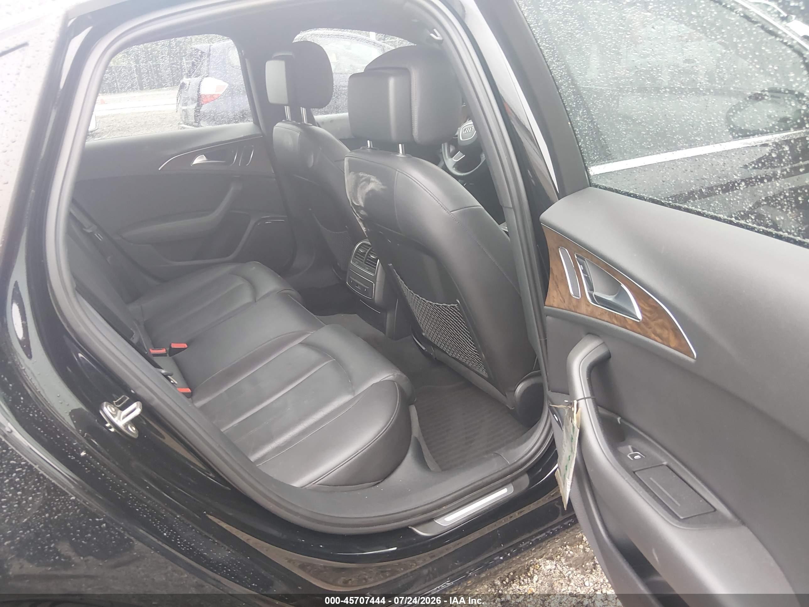 2014 Audi A6 2.0t Premium Black vin: WAUGFAFC8EN044615