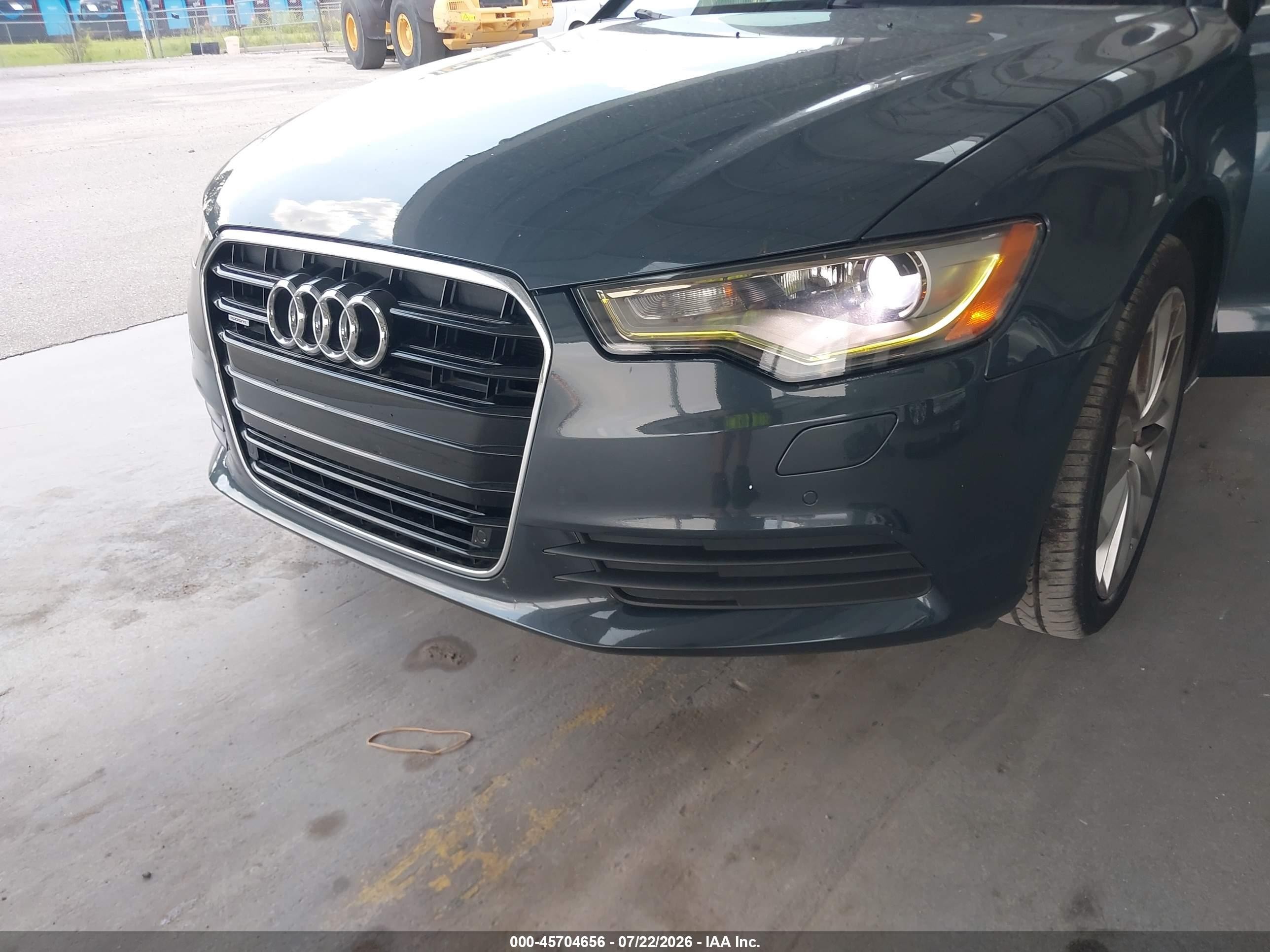 2014 Audi A6 2.0t Premium Blue vin: WAUGFAFC8EN067750