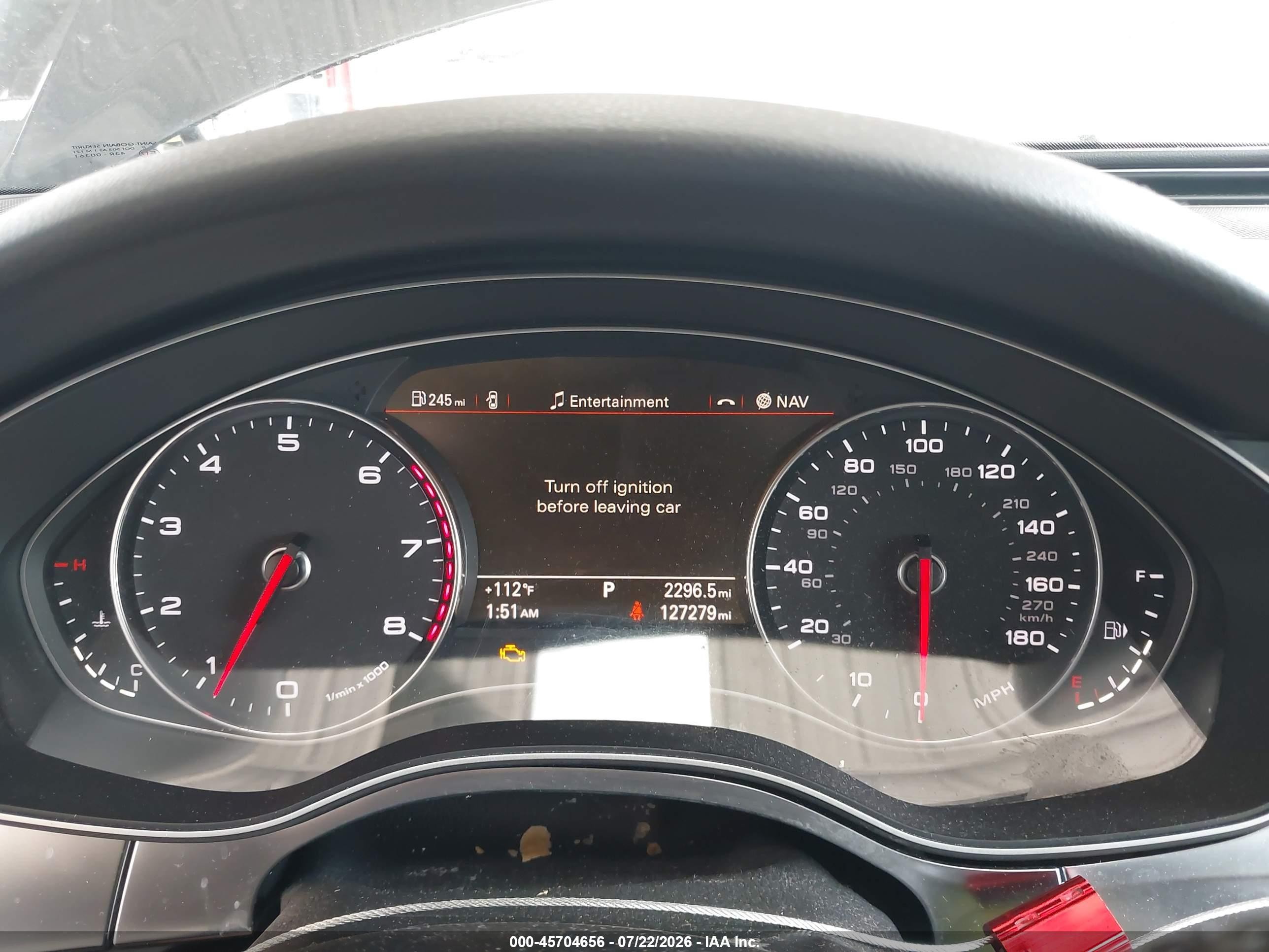2014 Audi A6 2.0t Premium Blue vin: WAUGFAFC8EN067750