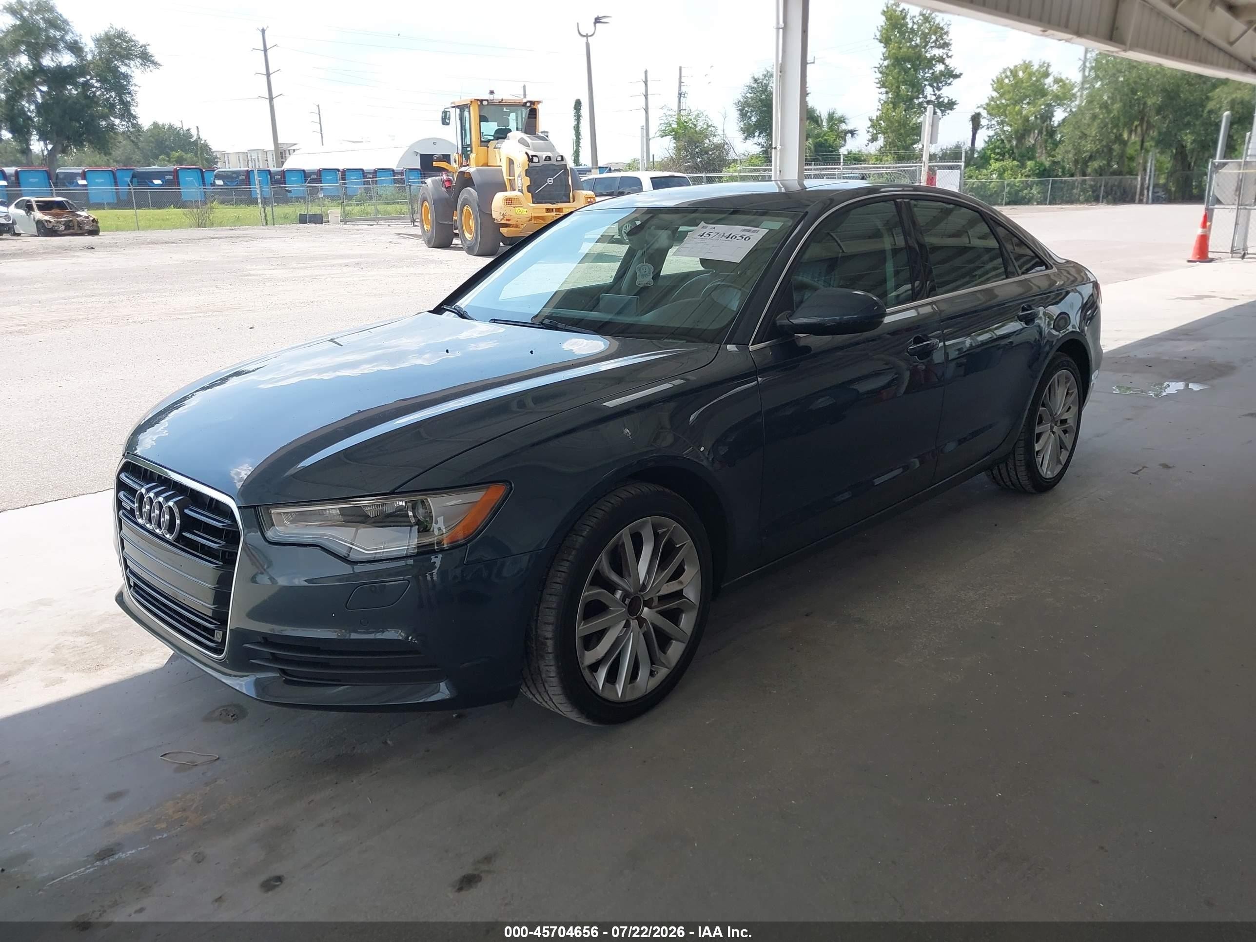 2014 Audi A6 2.0t Premium Blue vin: WAUGFAFC8EN067750