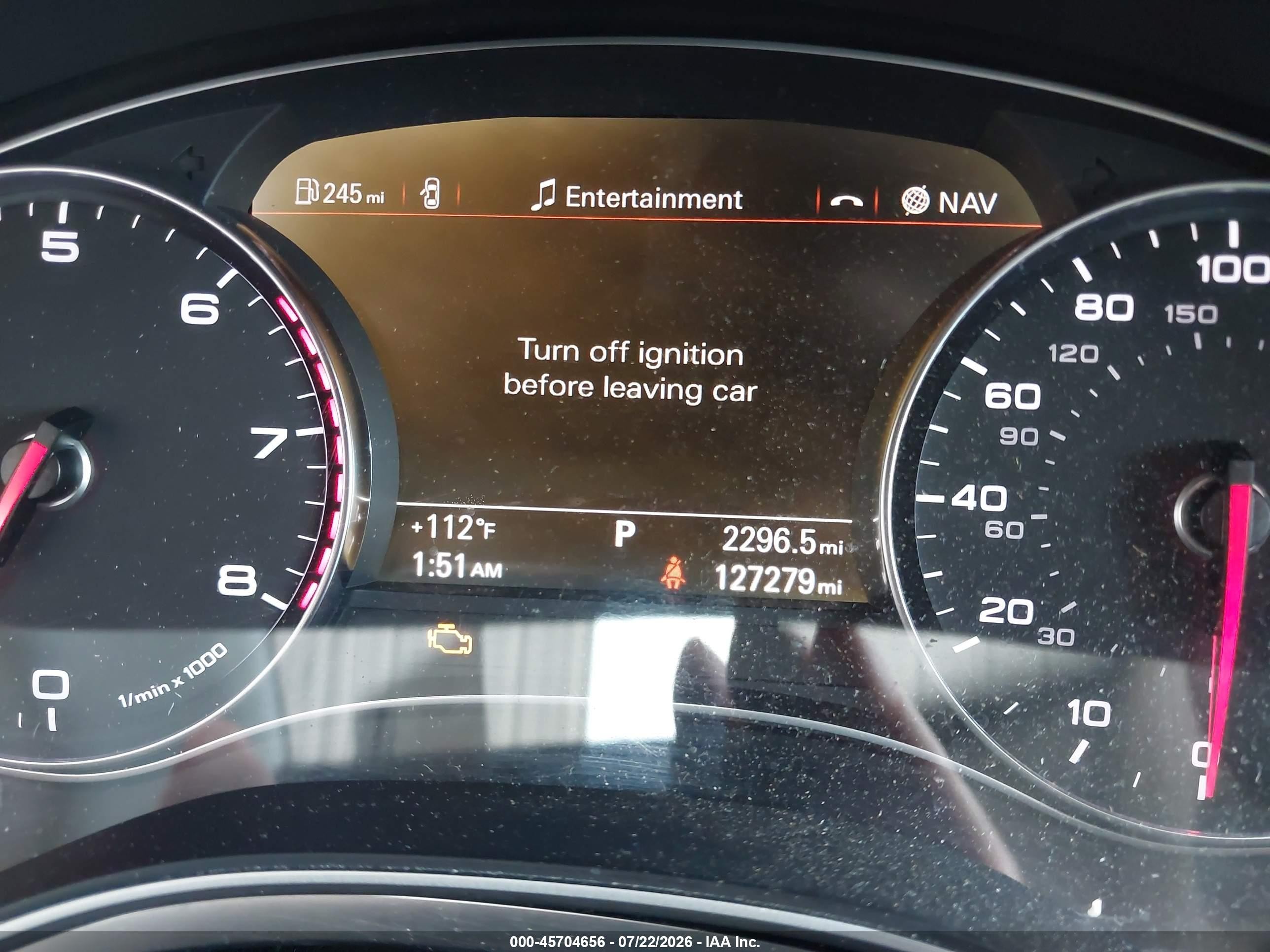 2014 Audi A6 2.0t Premium Blue vin: WAUGFAFC8EN067750