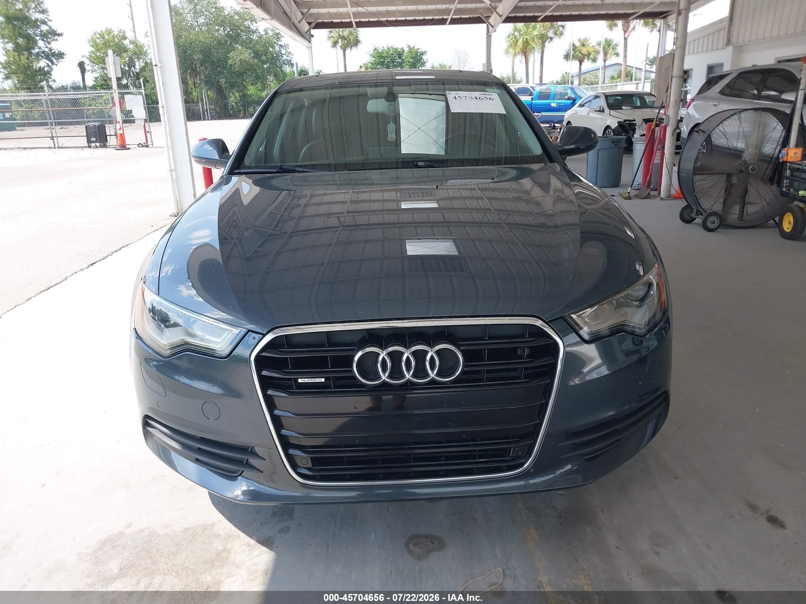 2014 Audi A6 2.0t Premium Blue vin: WAUGFAFC8EN067750