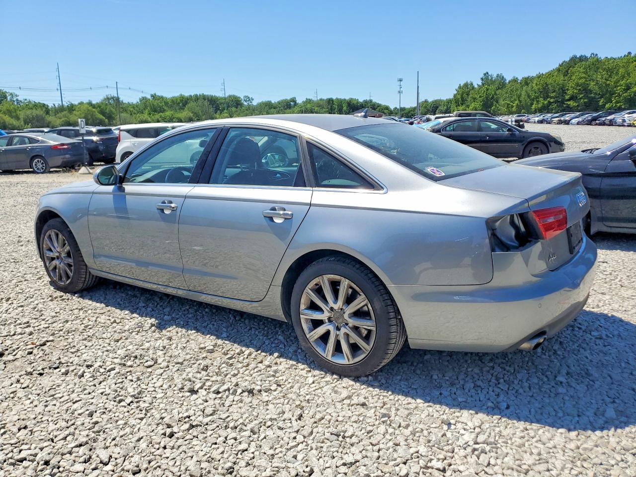 2015 Audi A6 Premium Plus Gray vin: WAUGFAFC8FN003385
