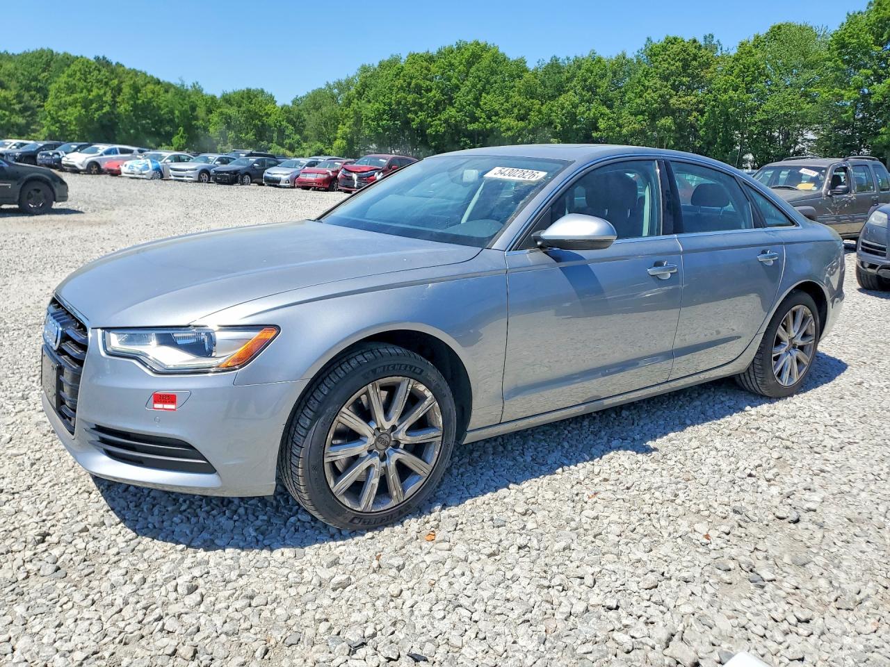 2015 Audi A6 Premium Plus Gray vin: WAUGFAFC8FN003385