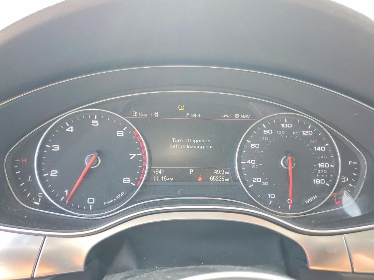 2015 Audi A6 Premium Plus Gray vin: WAUGFAFC8FN003385