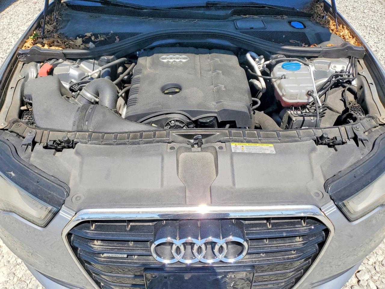 2015 Audi A6 Premium Plus Gray vin: WAUGFAFC8FN003385