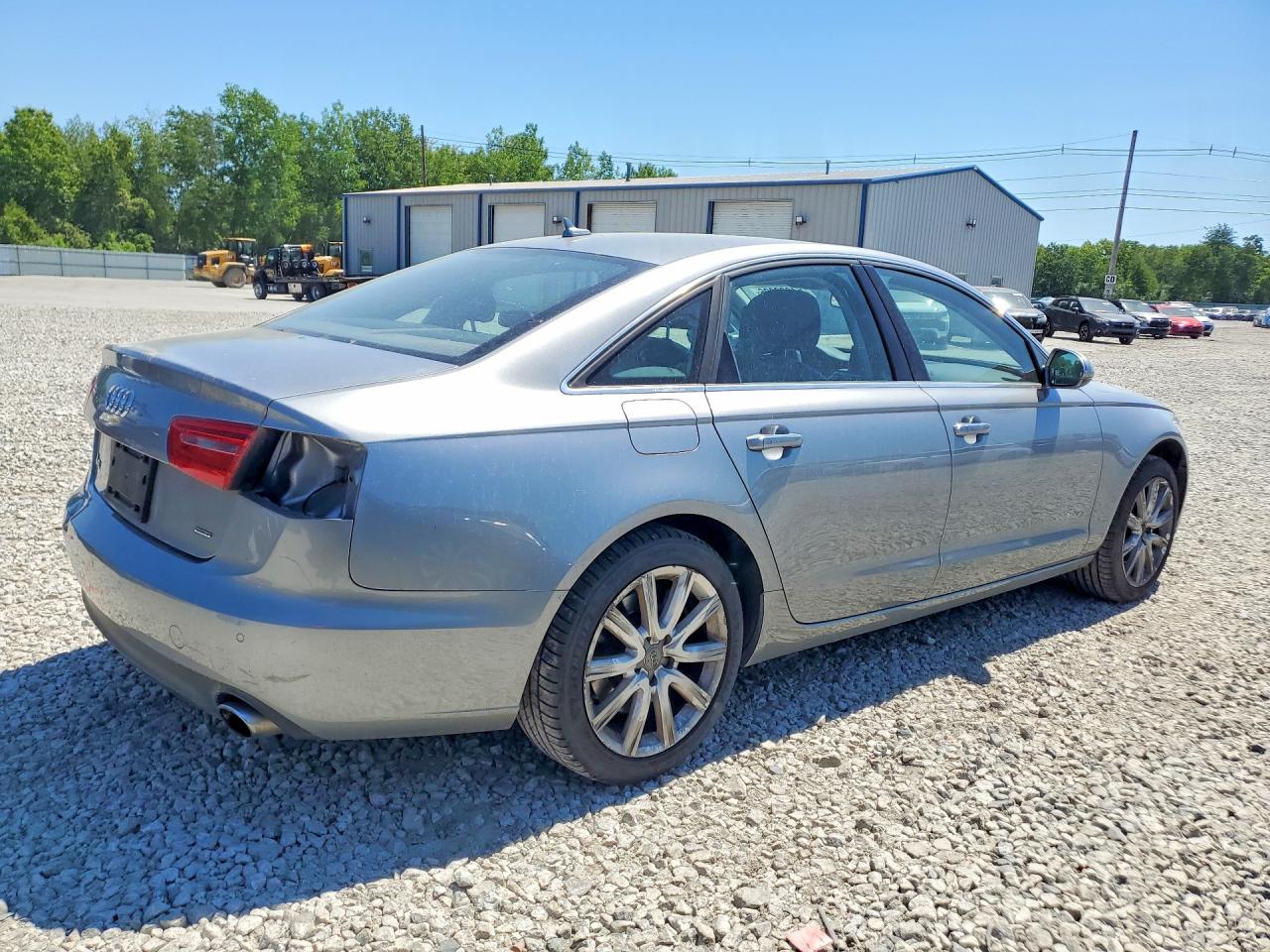2015 Audi A6 Premium Plus Gray vin: WAUGFAFC8FN003385