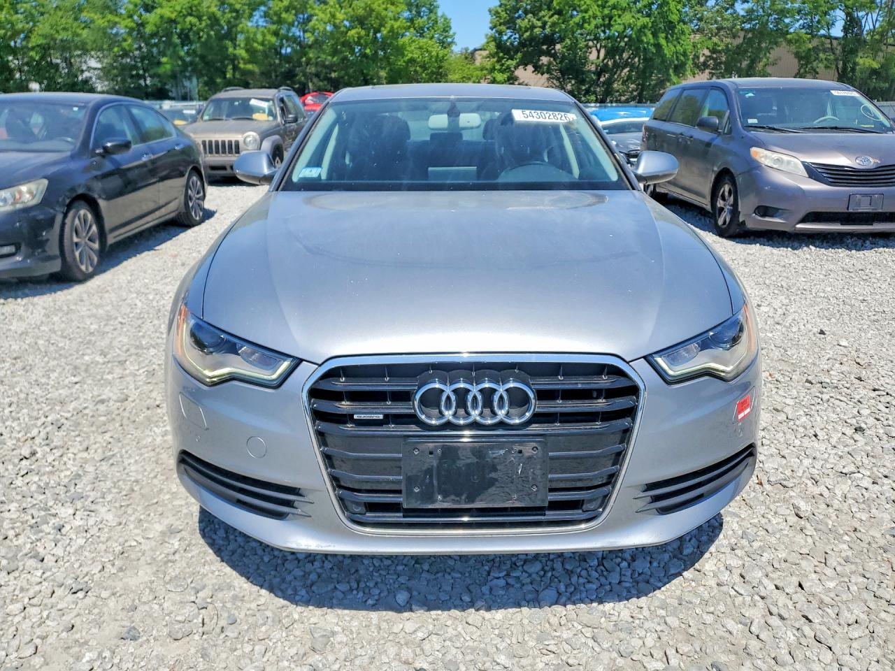 2015 Audi A6 Premium Plus Gray vin: WAUGFAFC8FN003385