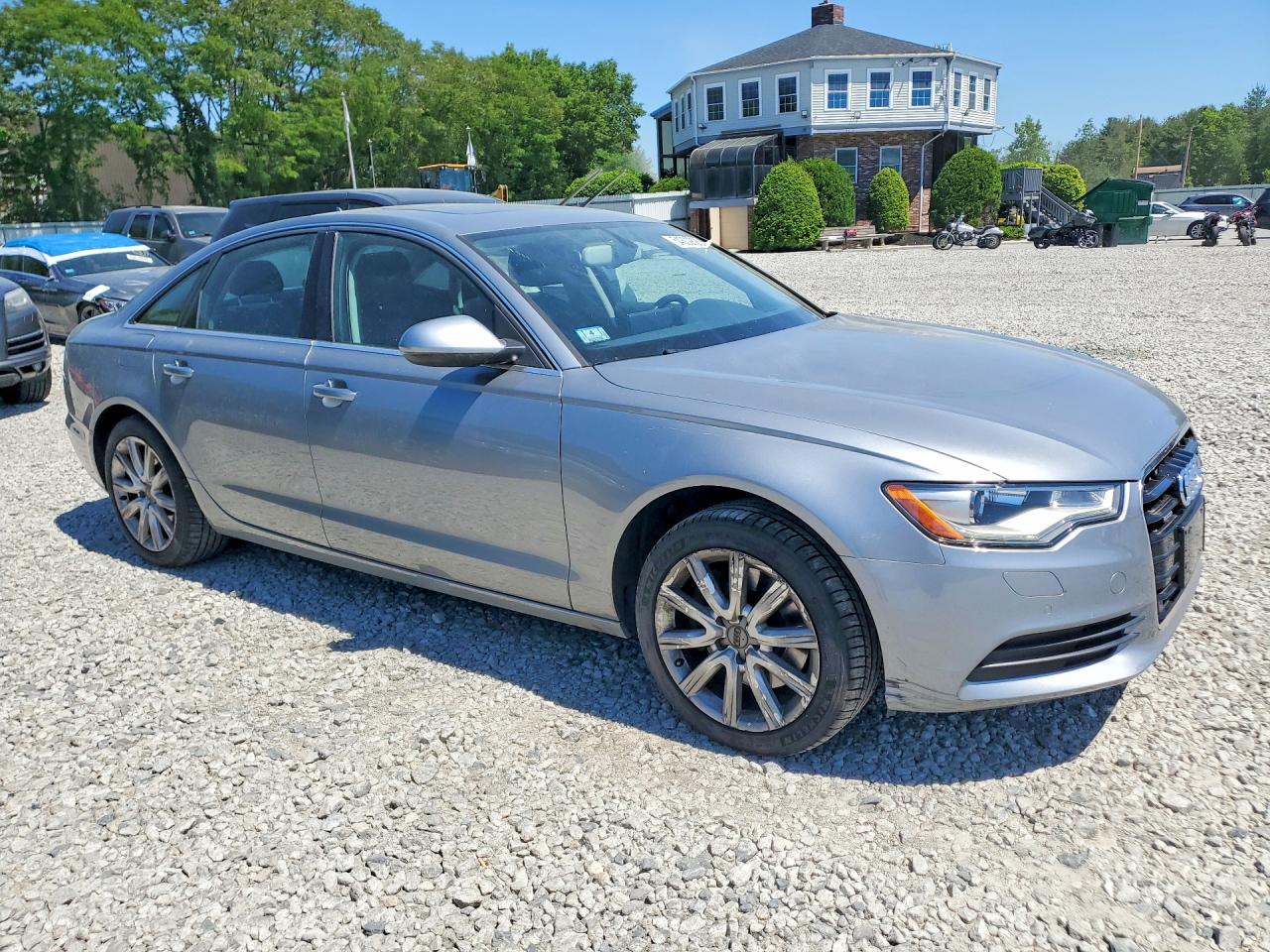 2015 Audi A6 Premium Plus Gray vin: WAUGFAFC8FN003385