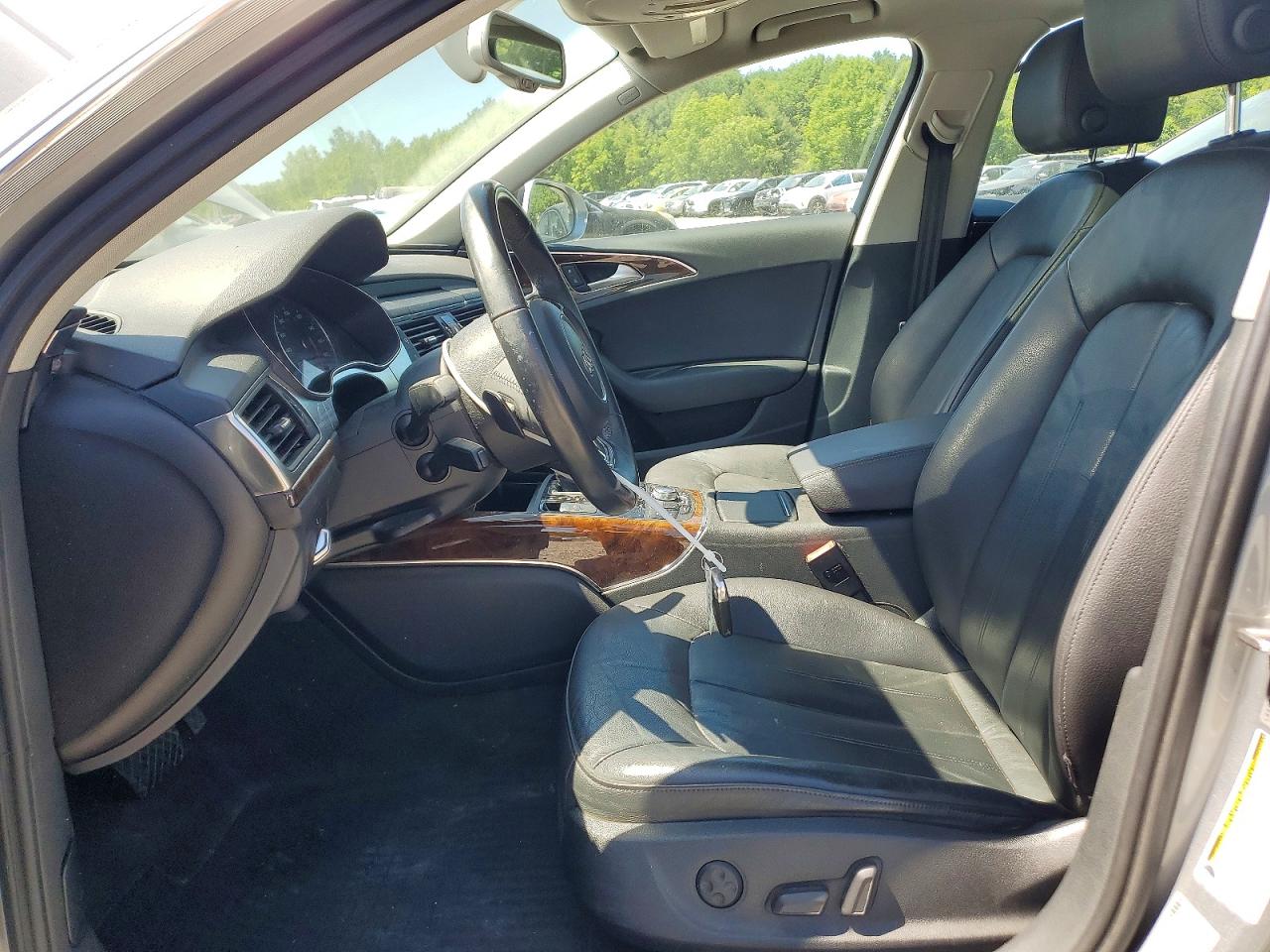 2015 Audi A6 Premium Plus Gray vin: WAUGFAFC8FN003385