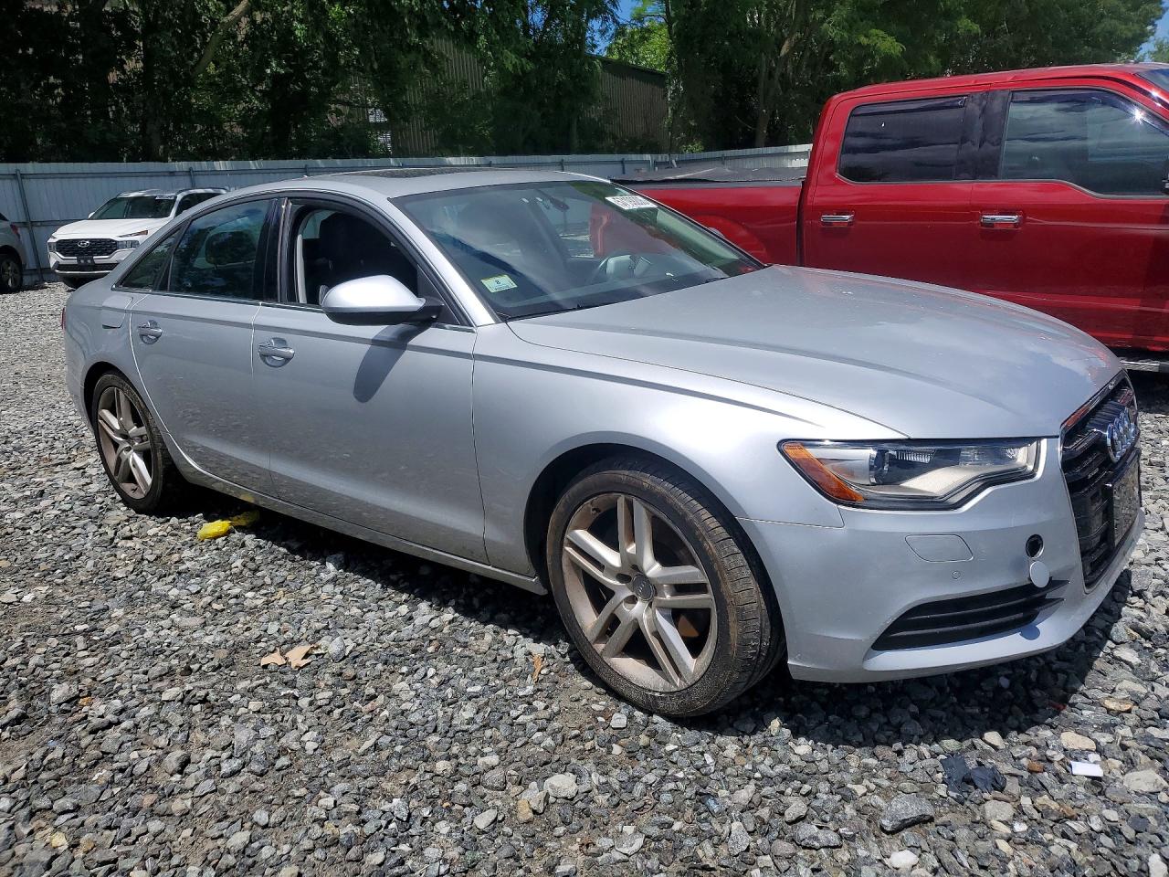 2015 Audi A6 Premium Plus Silver vin: WAUGFAFC8FN012586