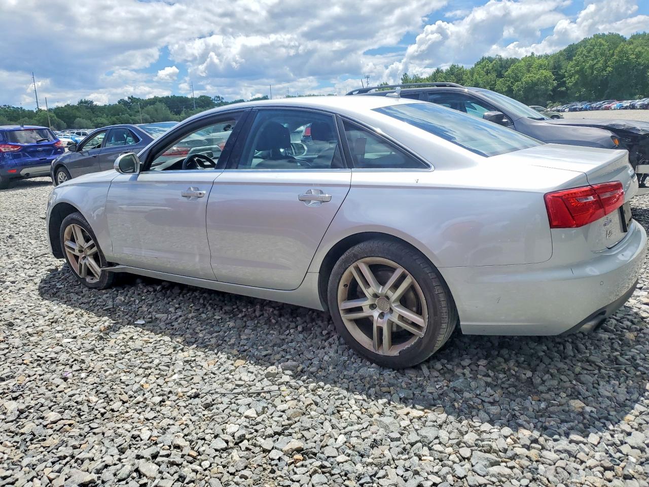 2015 Audi A6 Premium Plus Silver vin: WAUGFAFC8FN012586