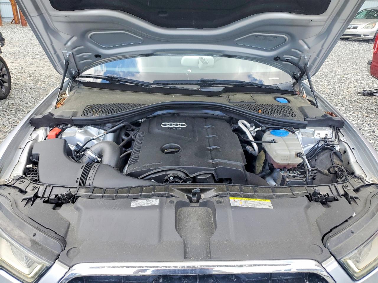 2015 Audi A6 Premium Plus Silver vin: WAUGFAFC8FN012586