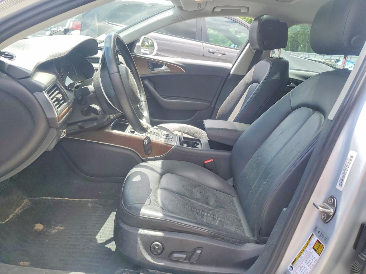 2015 Audi A6 Premium Plus Silver vin: WAUGFAFC8FN012586