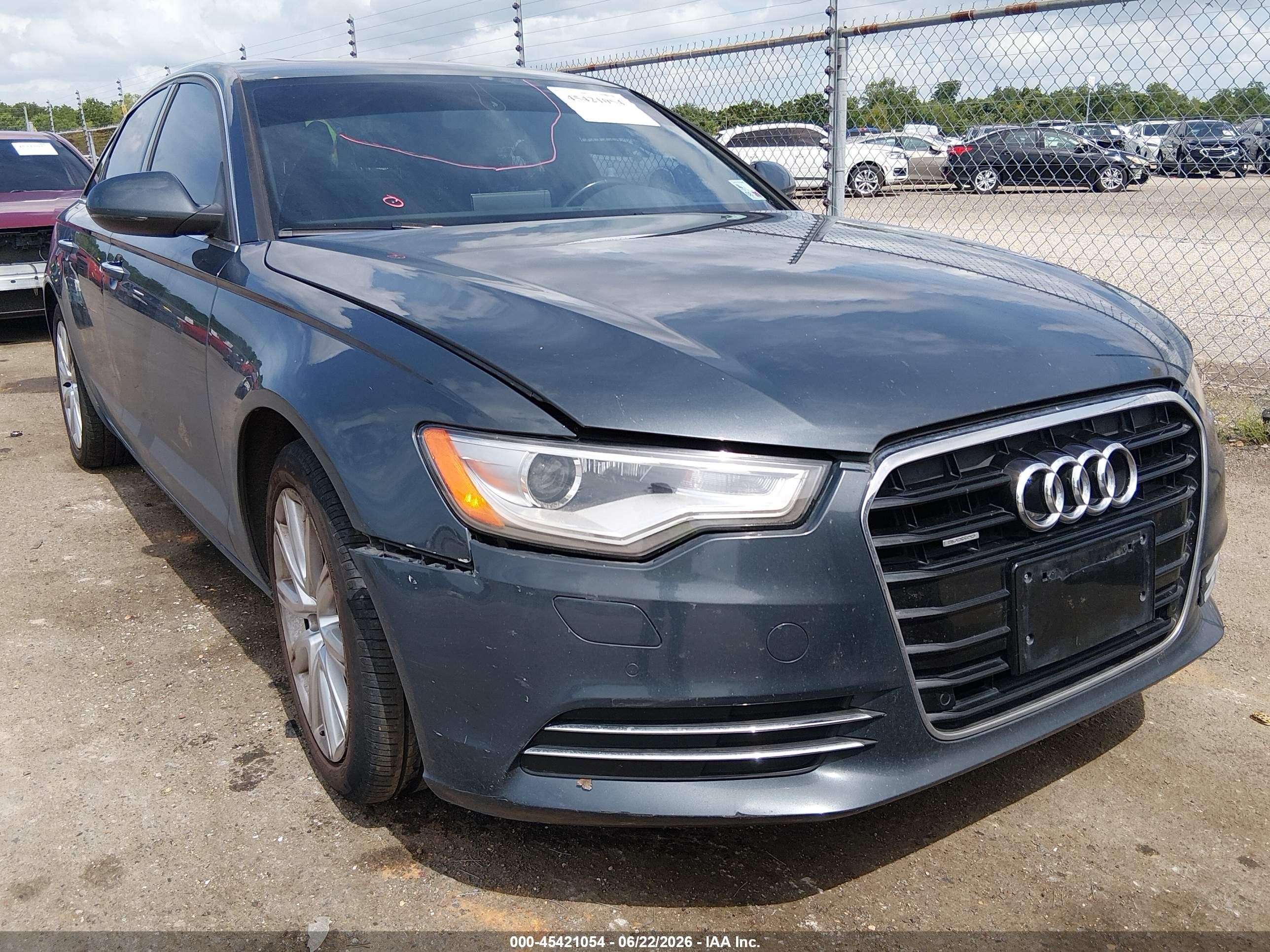 2015 Audi A6 2.0t Premium Blue vin: WAUGFAFC8FN023426