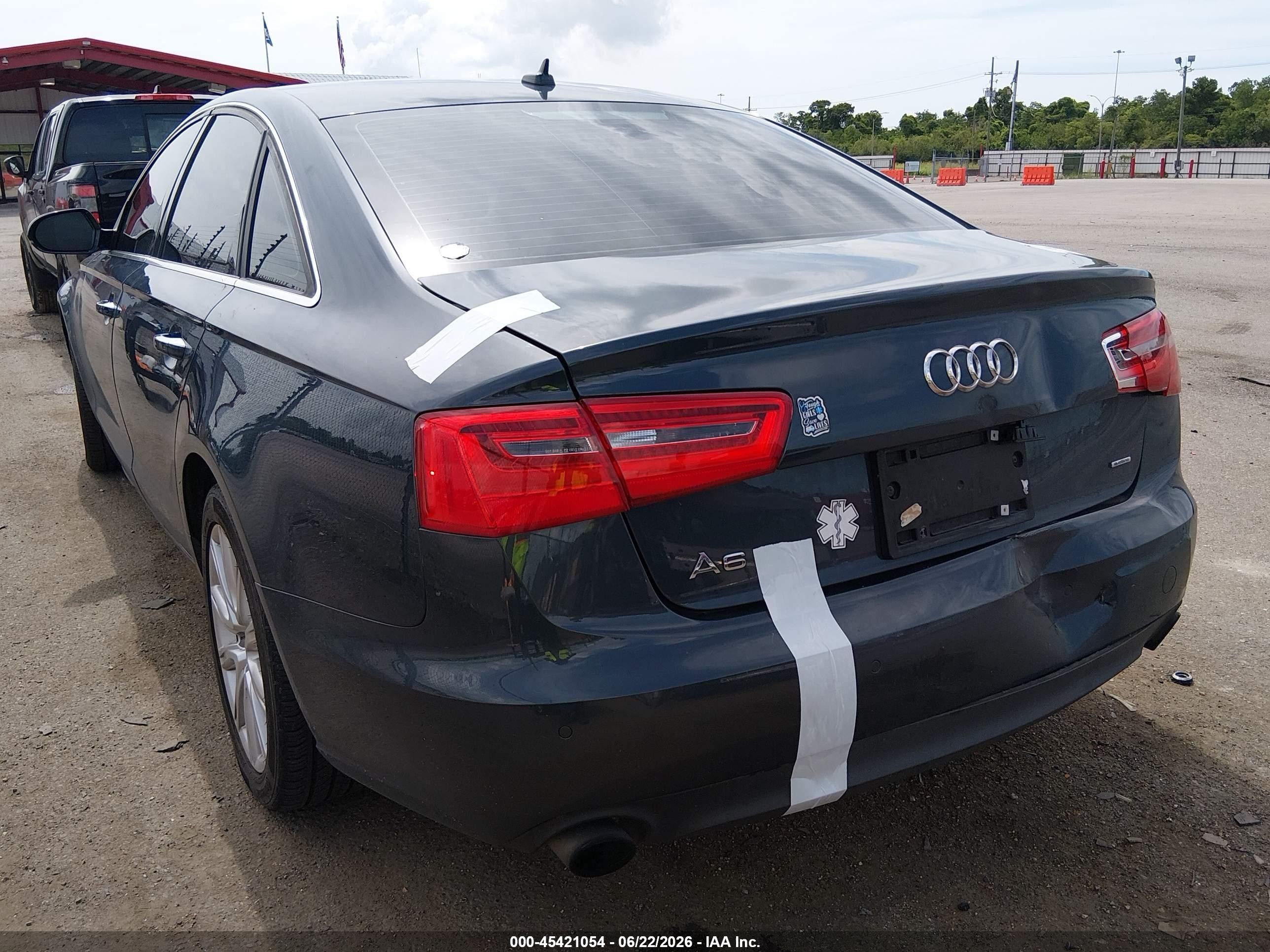 2015 Audi A6 2.0t Premium Blue vin: WAUGFAFC8FN023426