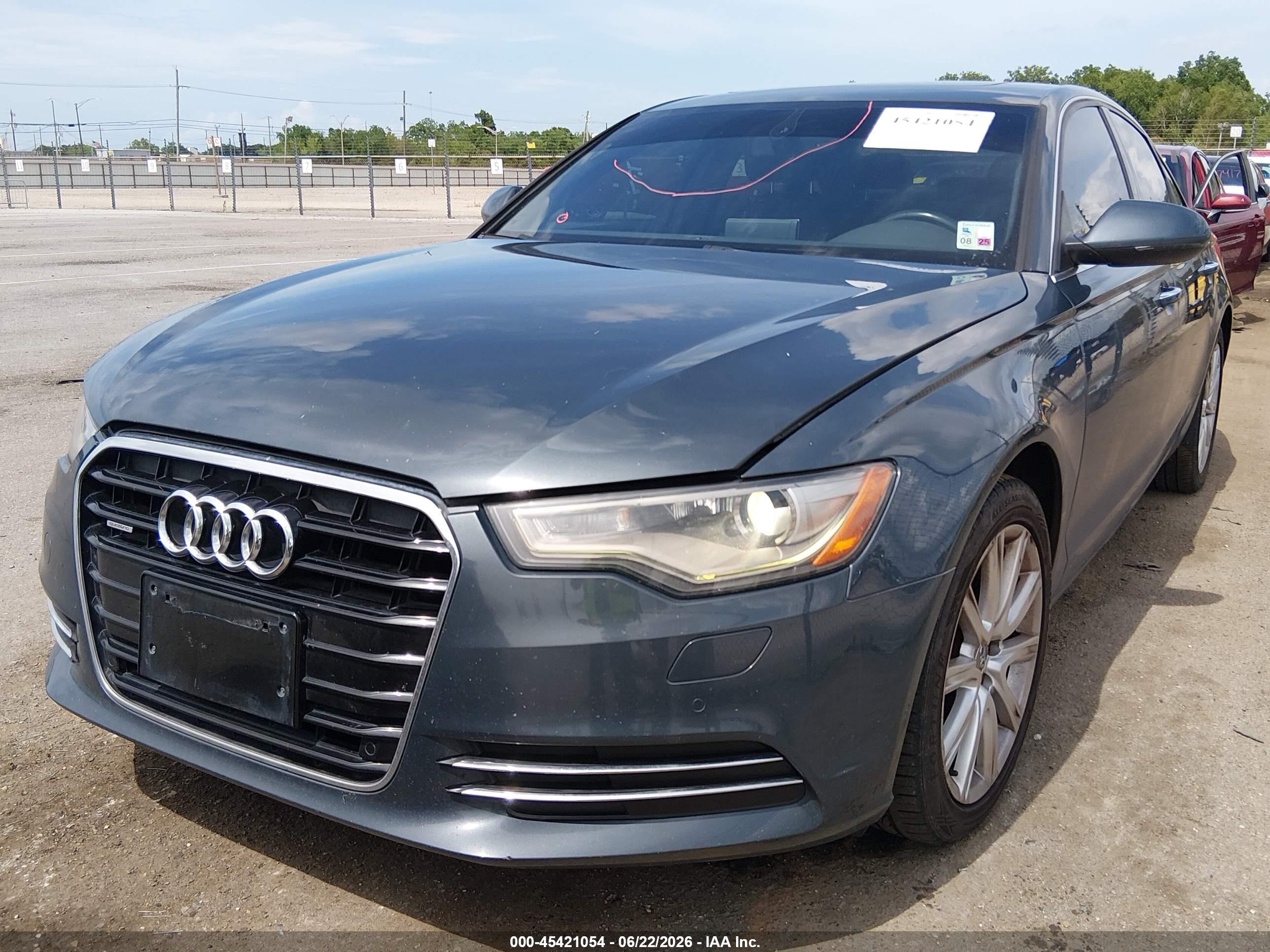 2015 Audi A6 2.0t Premium Blue vin: WAUGFAFC8FN023426