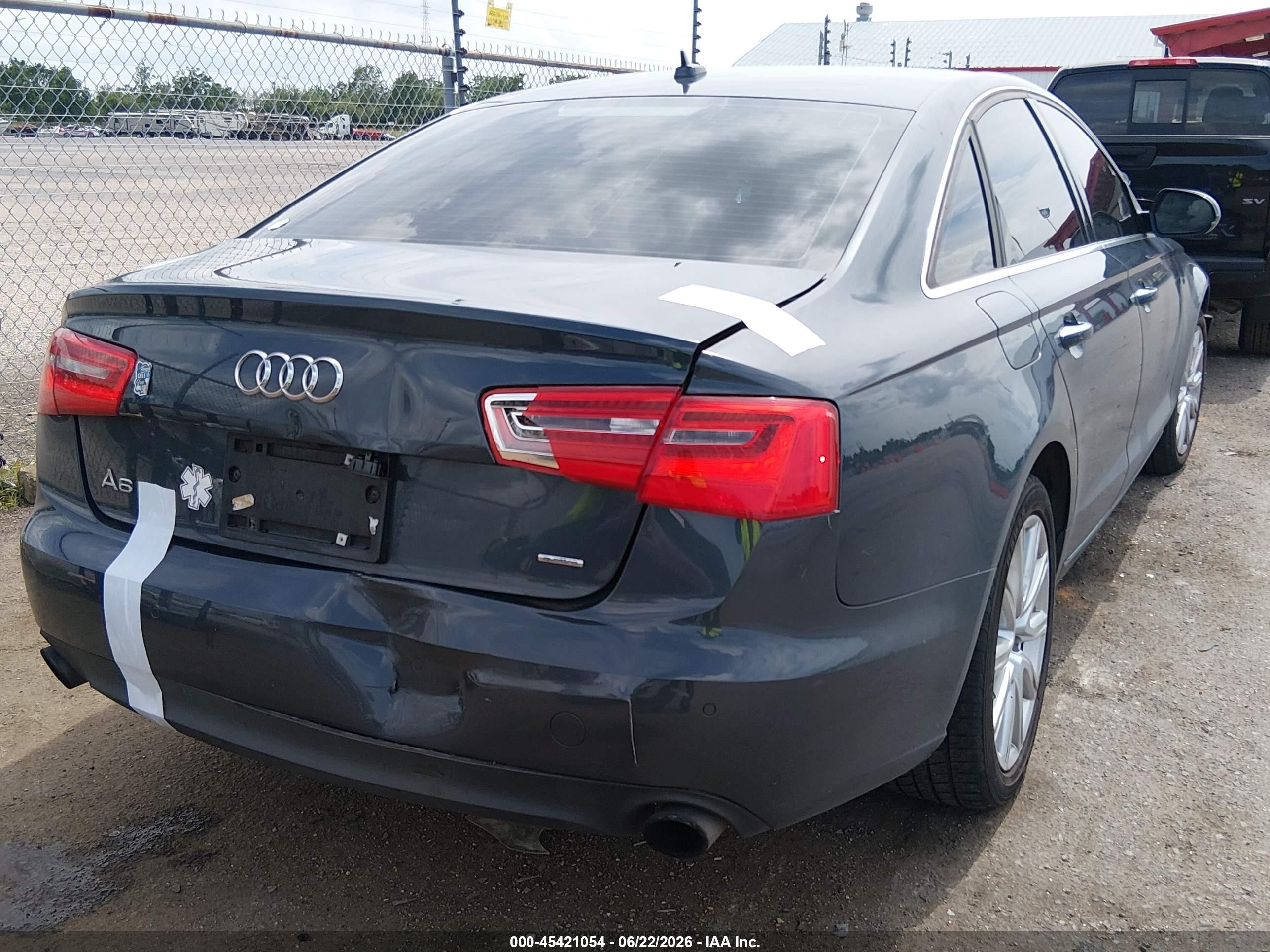 2015 Audi A6 2.0t Premium Blue vin: WAUGFAFC8FN023426