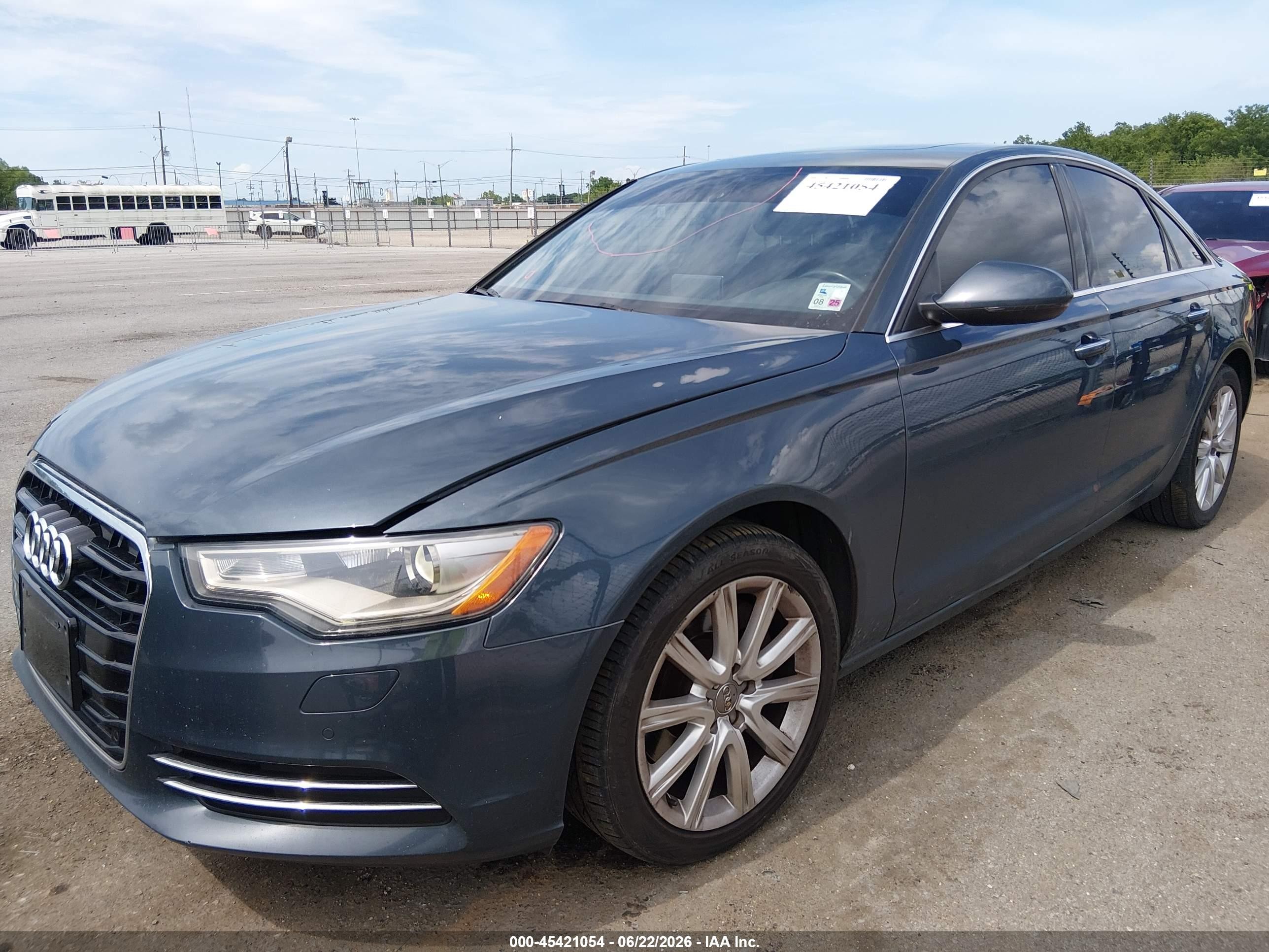 2015 Audi A6 2.0t Premium Blue vin: WAUGFAFC8FN023426