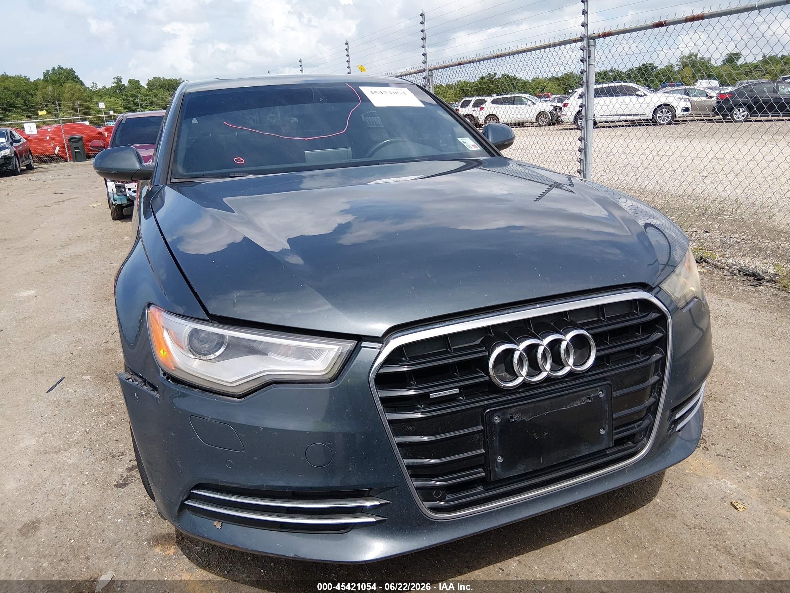 2015 Audi A6 2.0t Premium Blue vin: WAUGFAFC8FN023426