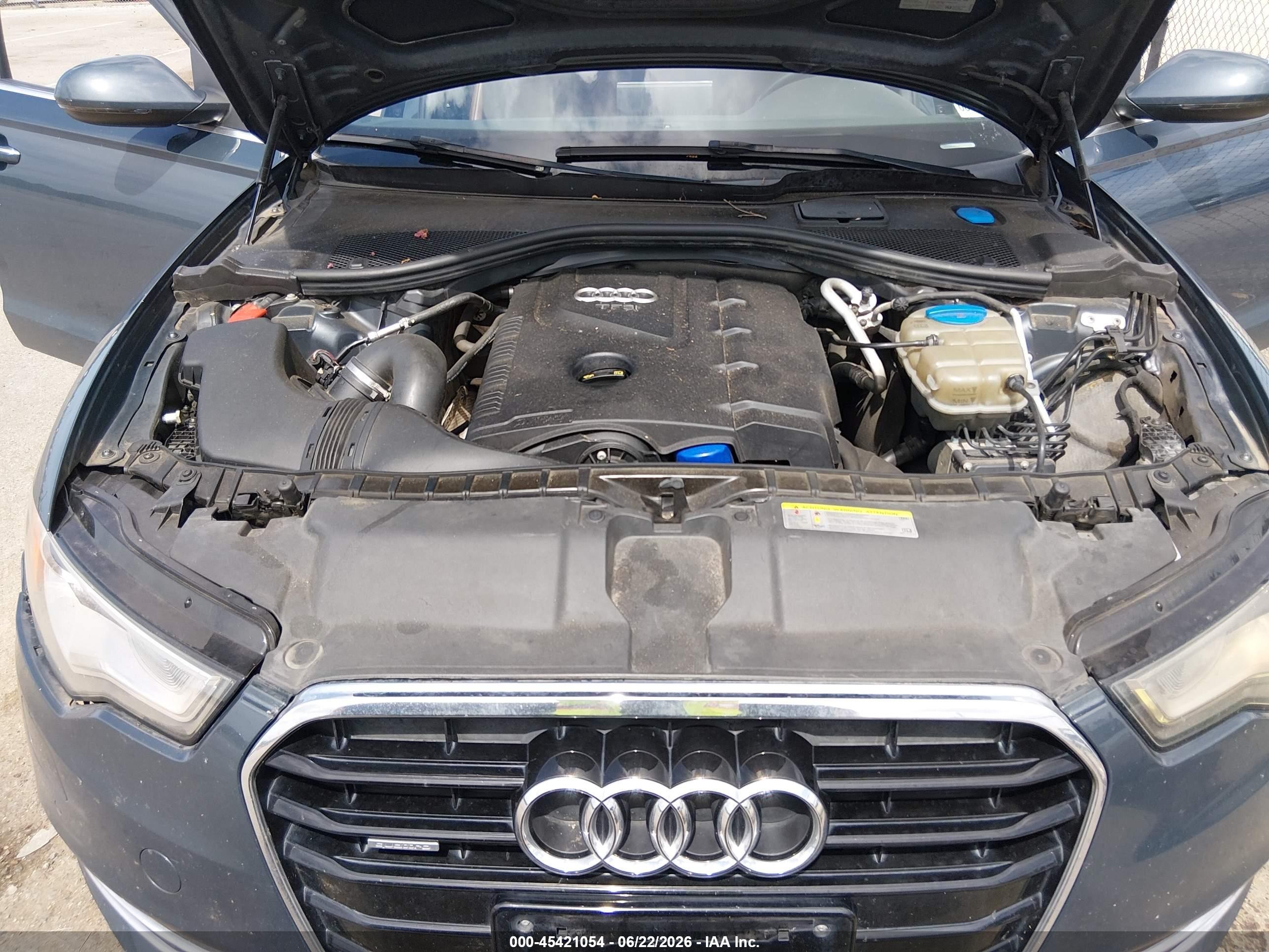 2015 Audi A6 2.0t Premium Blue vin: WAUGFAFC8FN023426