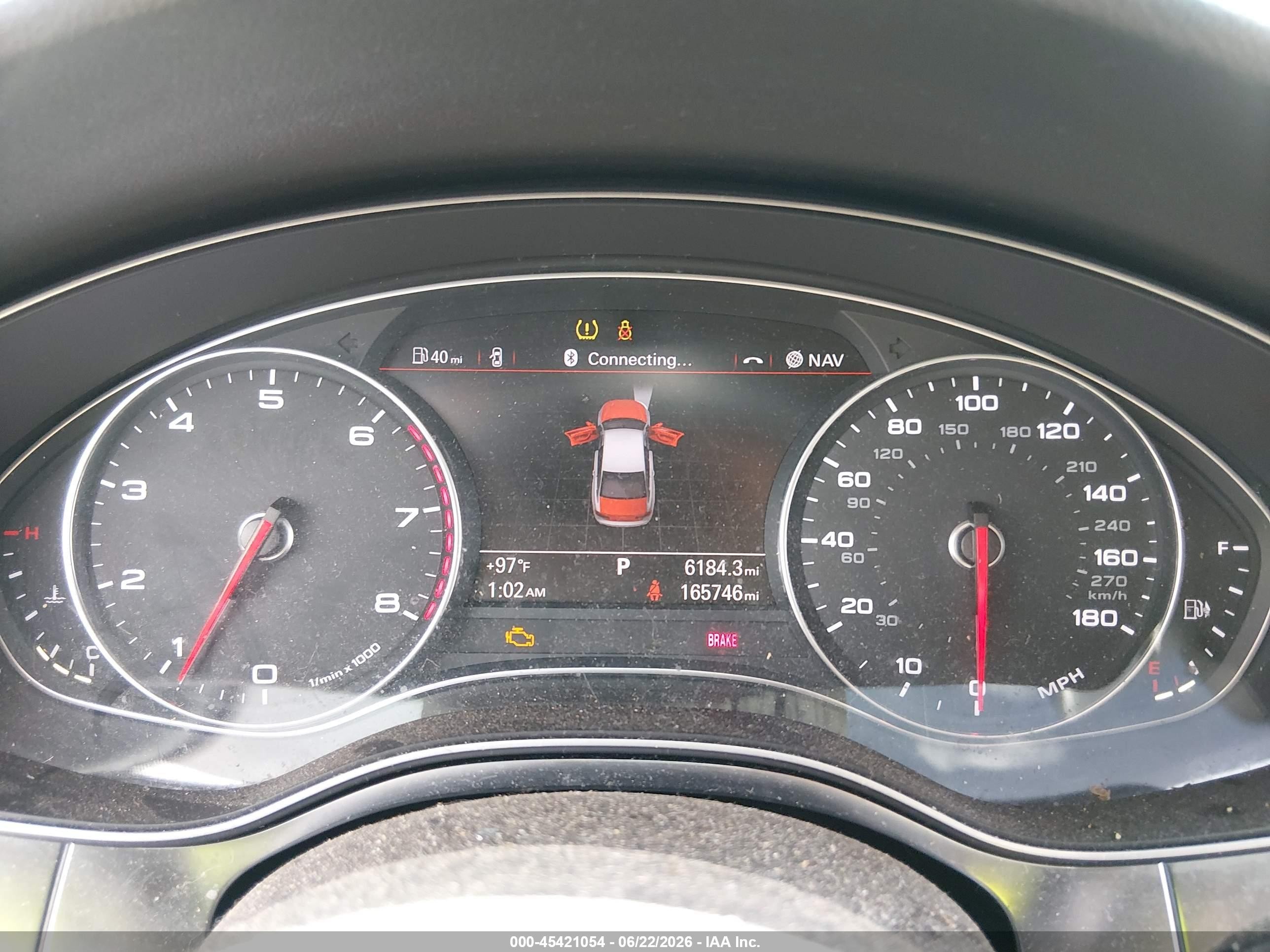 2015 Audi A6 2.0t Premium Blue vin: WAUGFAFC8FN023426