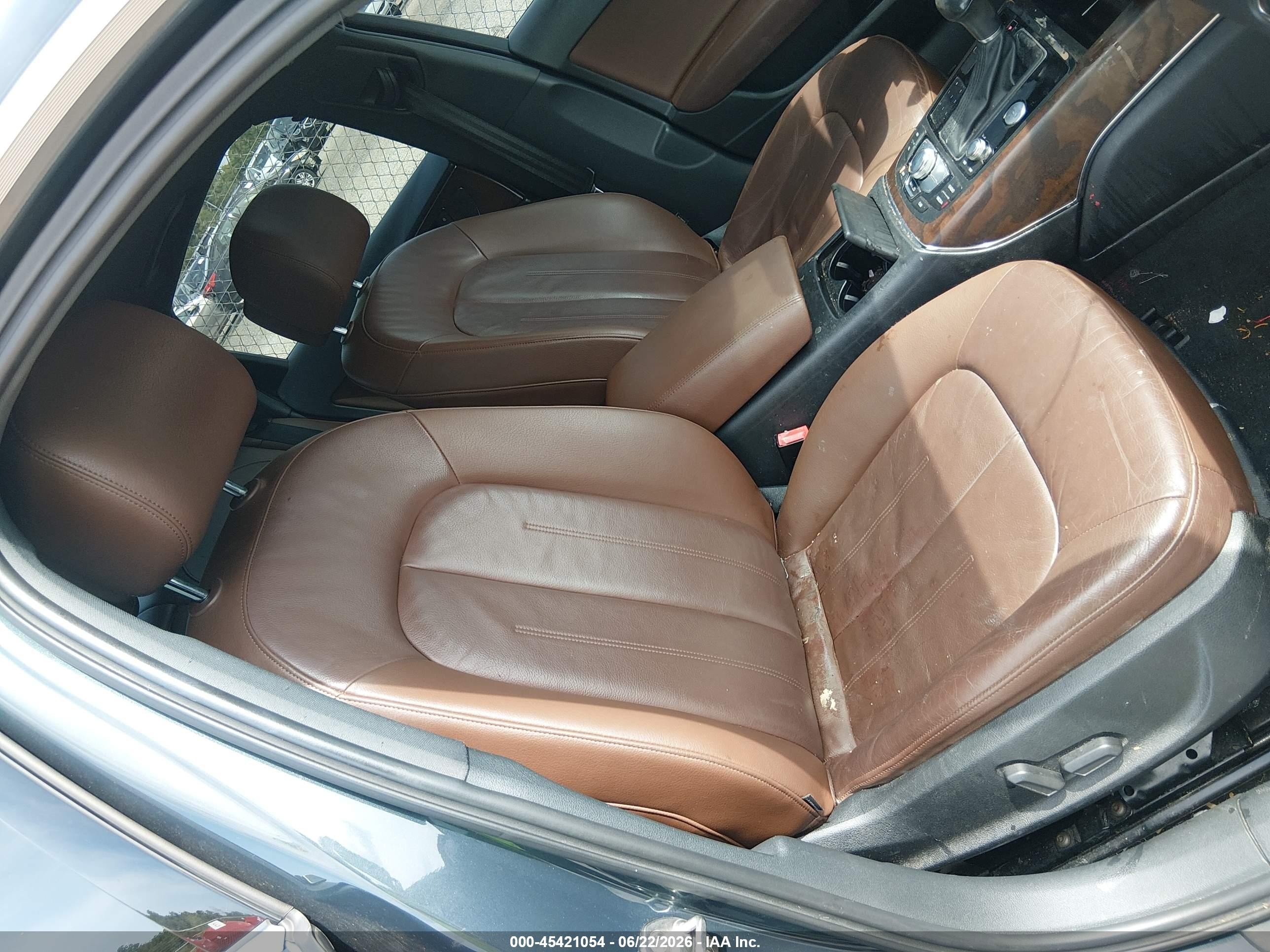 2015 Audi A6 2.0t Premium Blue vin: WAUGFAFC8FN023426
