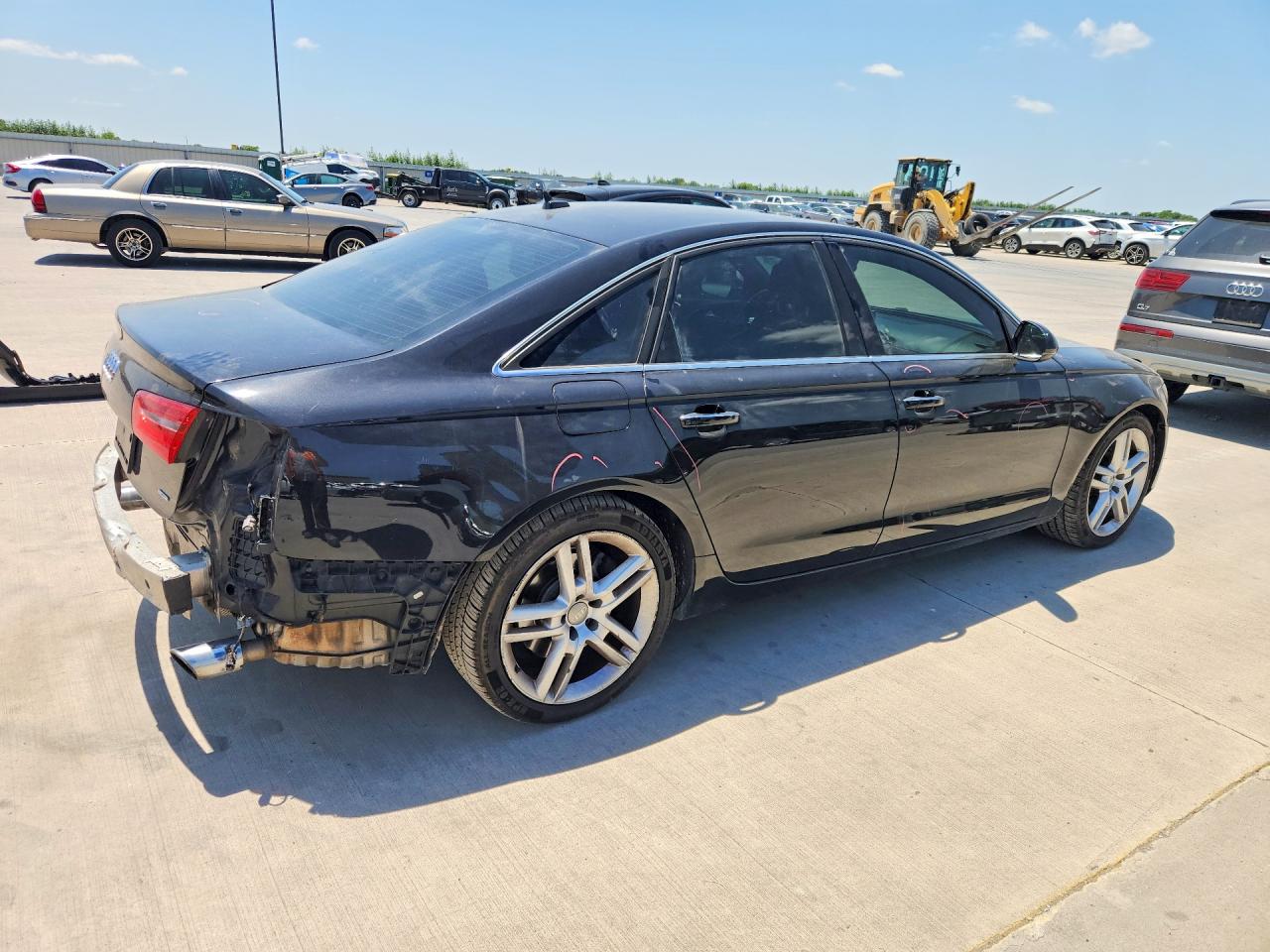 2015 Audi A6 Premium Plus Black vin: WAUGFAFC8FN030649