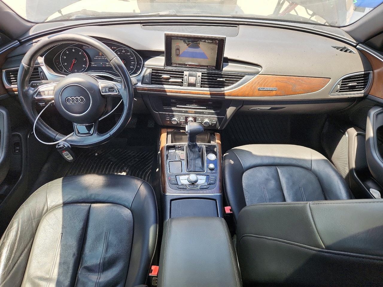 2015 Audi A6 Premium Plus Black vin: WAUGFAFC8FN030649